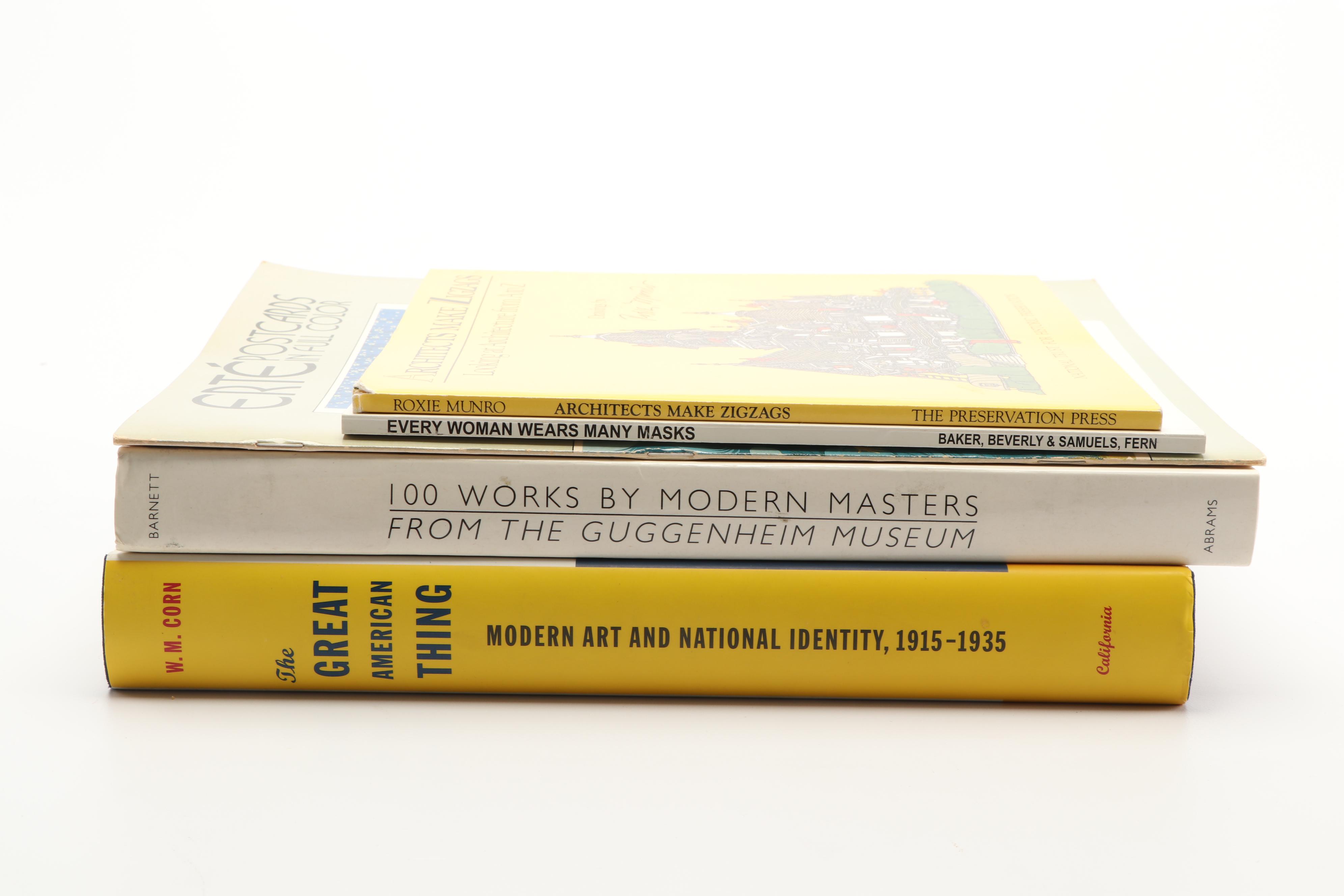 Art Books including "The Great American Thing" by Wanda M. Corn