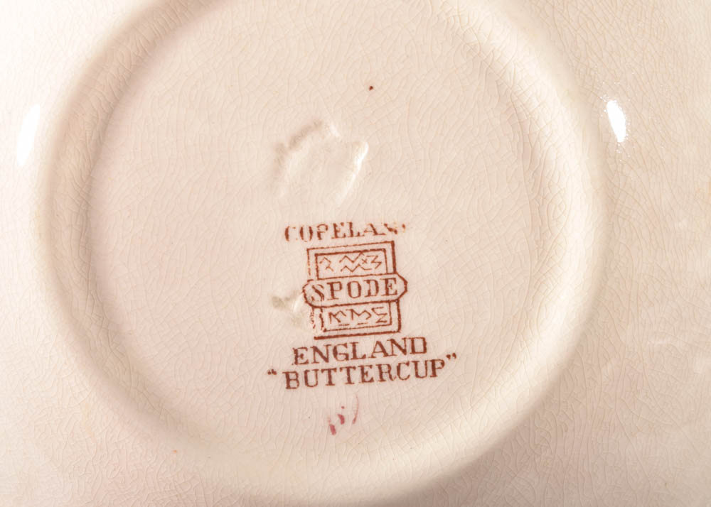 Copeland Spode "Buttercup" Earthenware Dinner Service