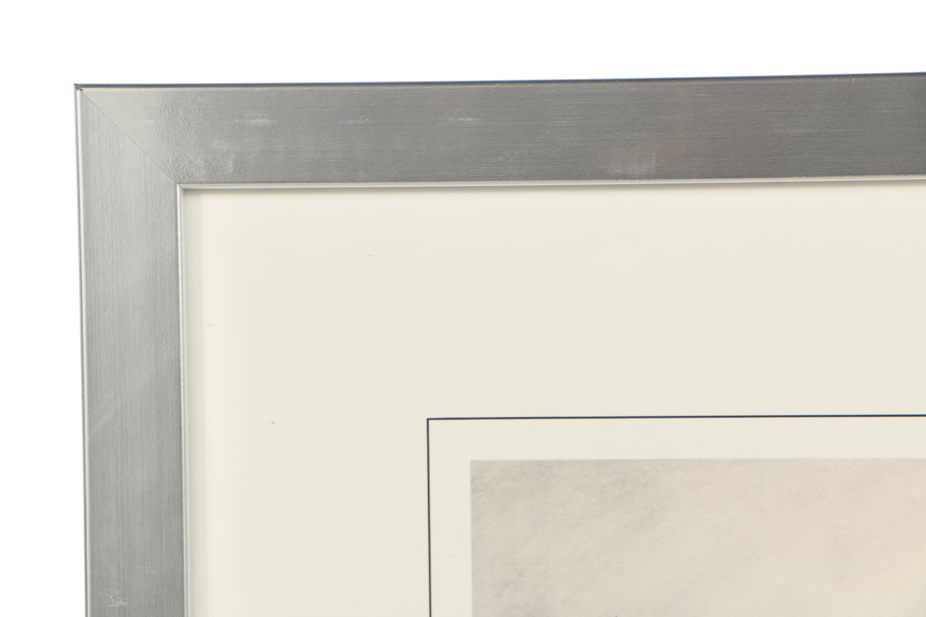 Armin Birkel Embellished Offset Lithograph "Universum"