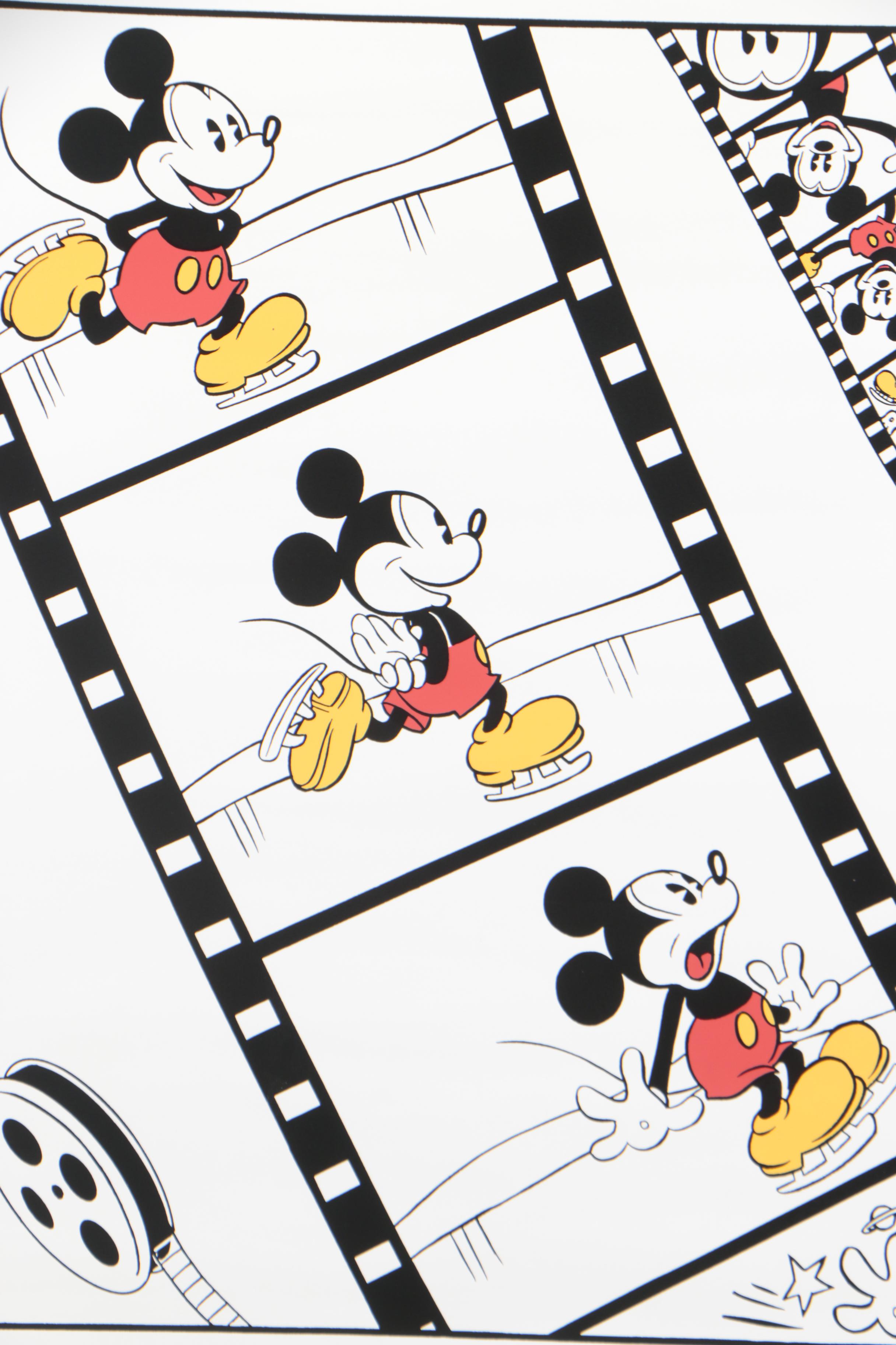 Sowa and Reiser Serigraph of Mickey Mouse