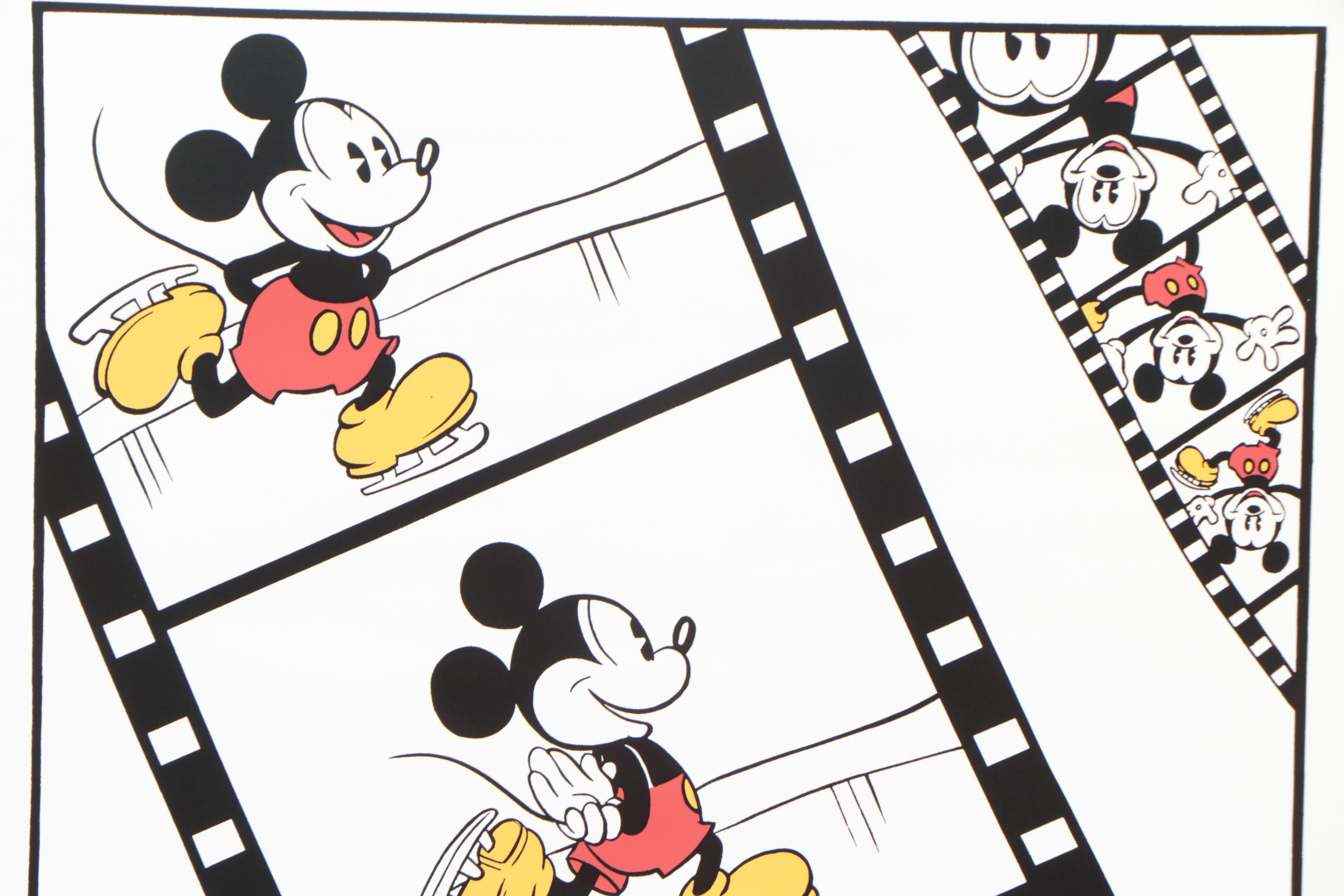 Sowa and Reiser Serigraph of Mickey Mouse