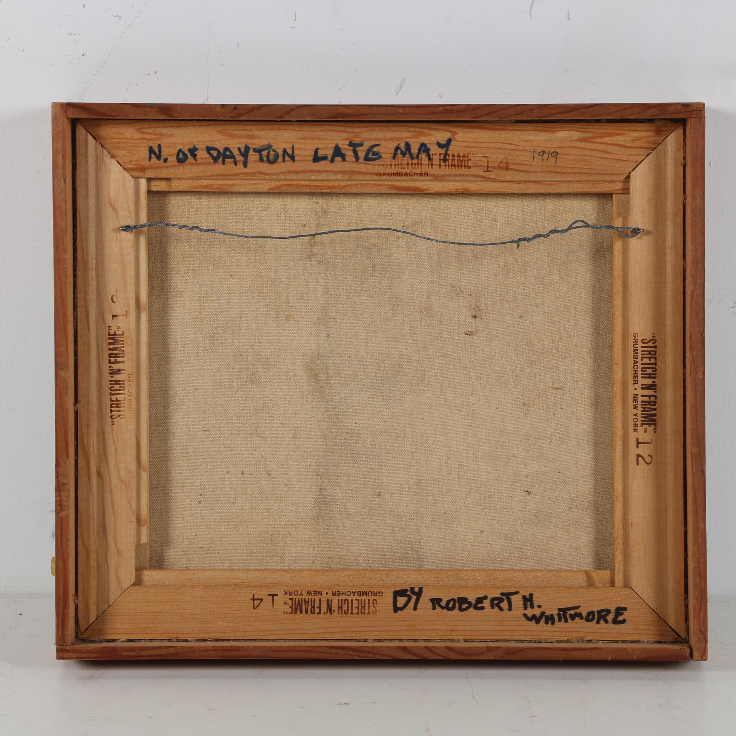 Robert Whitmore Oil Painting "North of Dayton, Late May"