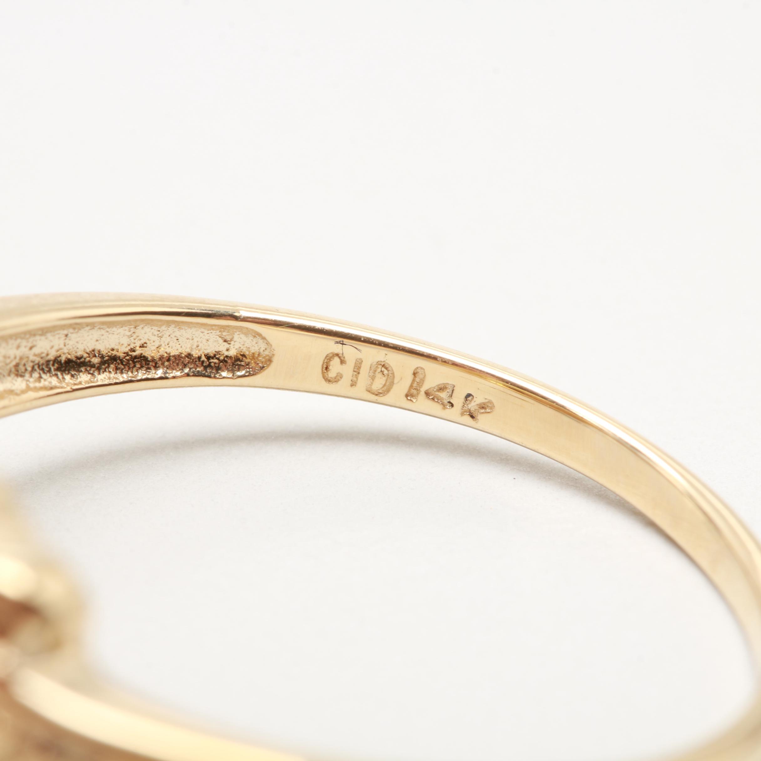 14K Yellow Gold 2.79 CT Heliodor Ring