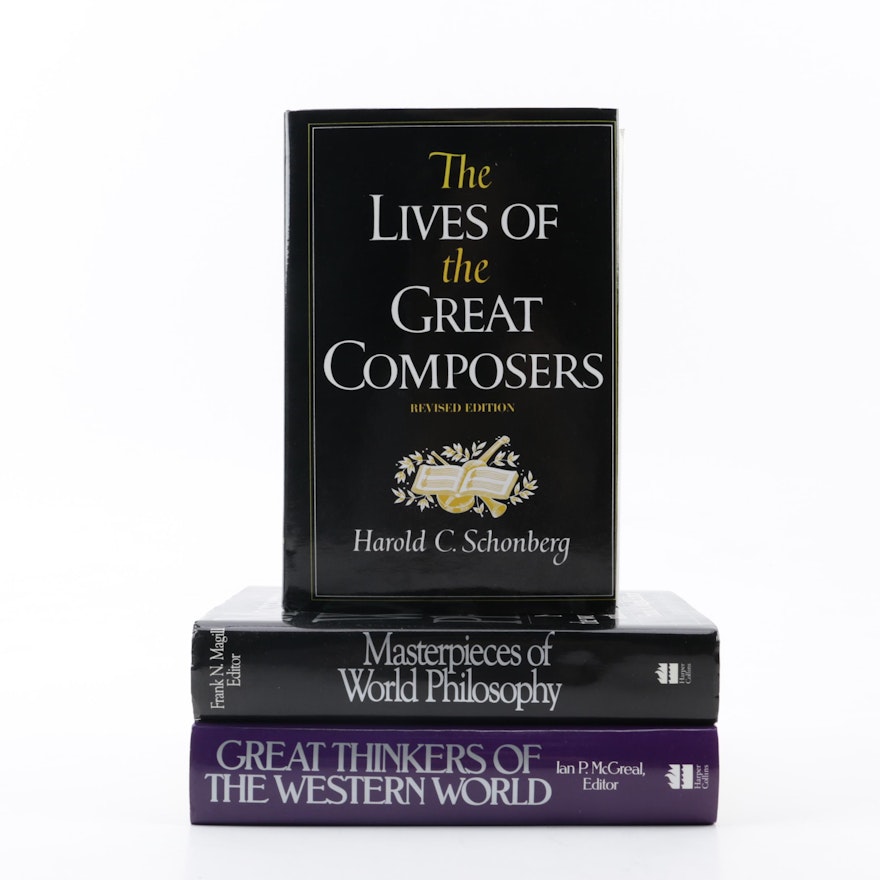 Nonfiction and Philosophy Books featuring "The Lives of the Great Composers"