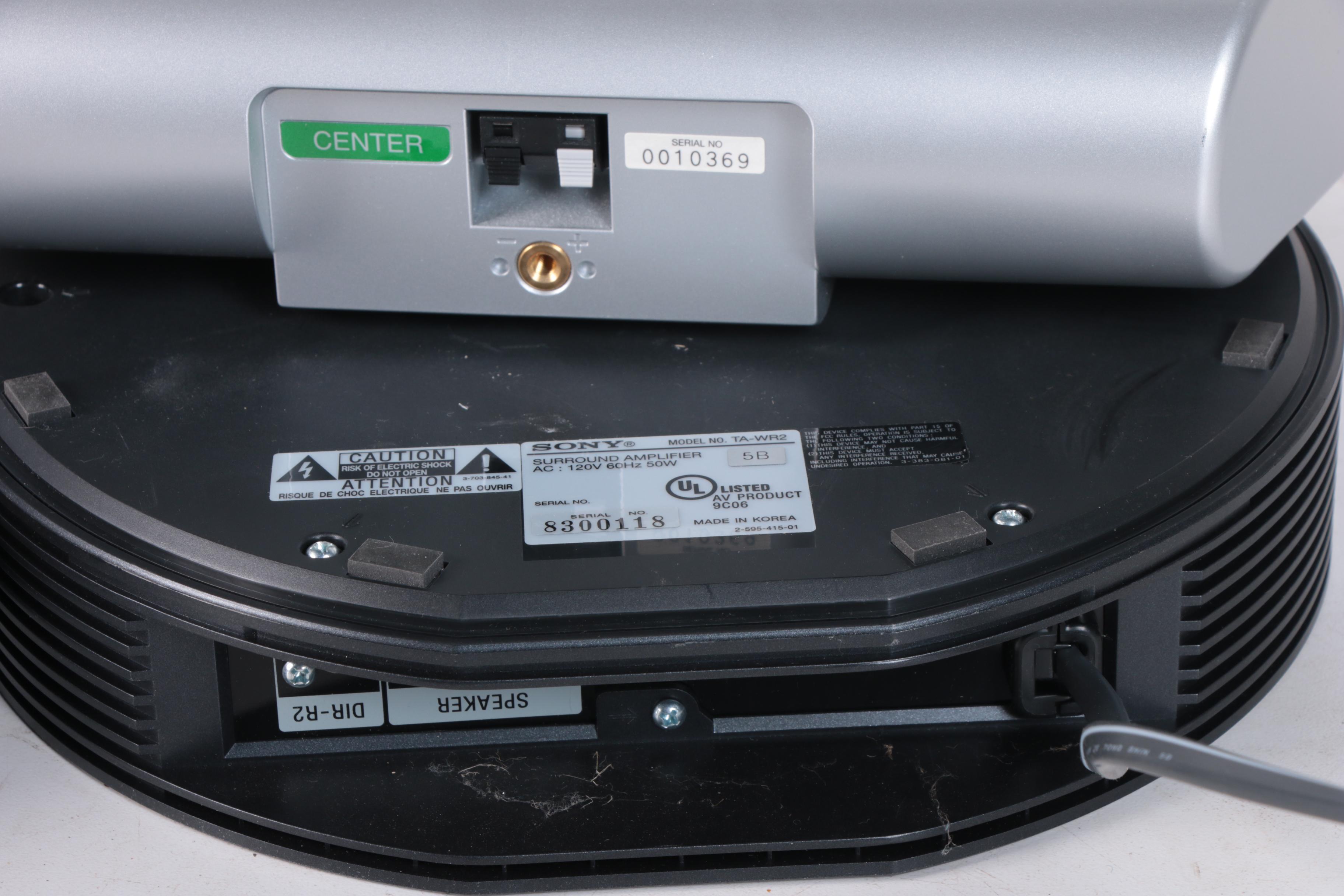 Sony Super Audio CD/DVD Receiver with Speaker System