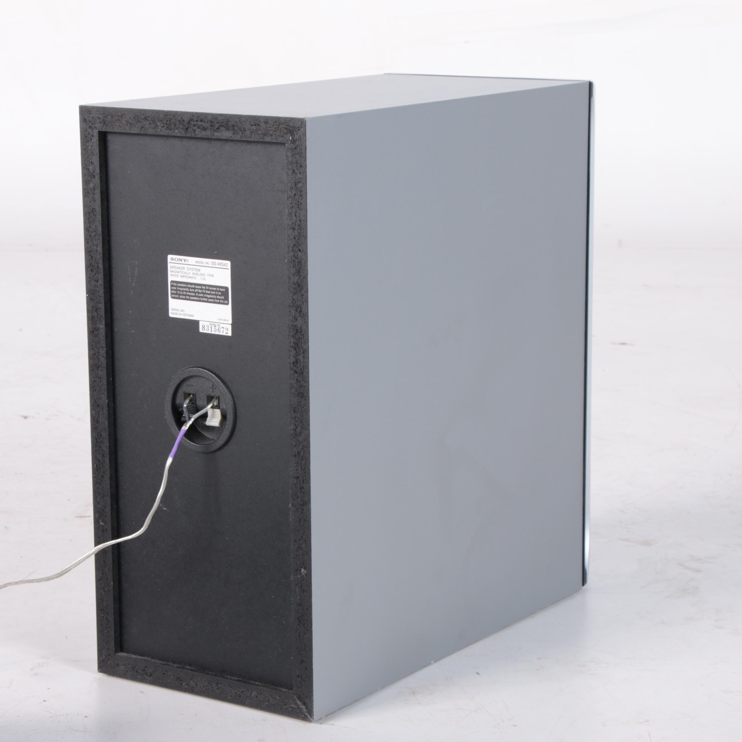 Sony Super Audio CD/DVD Receiver with Speaker System