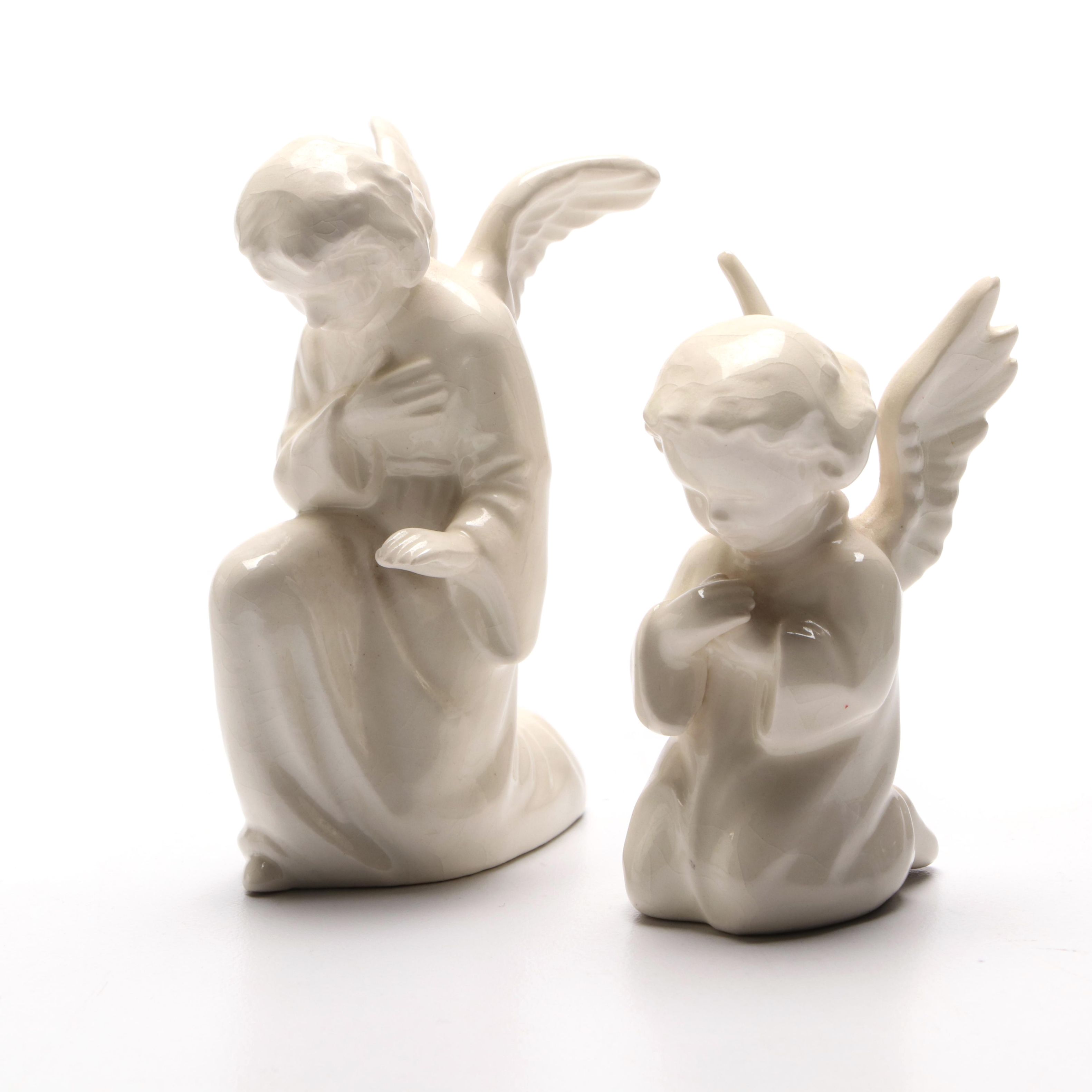 Two Goebel Angel Figurines