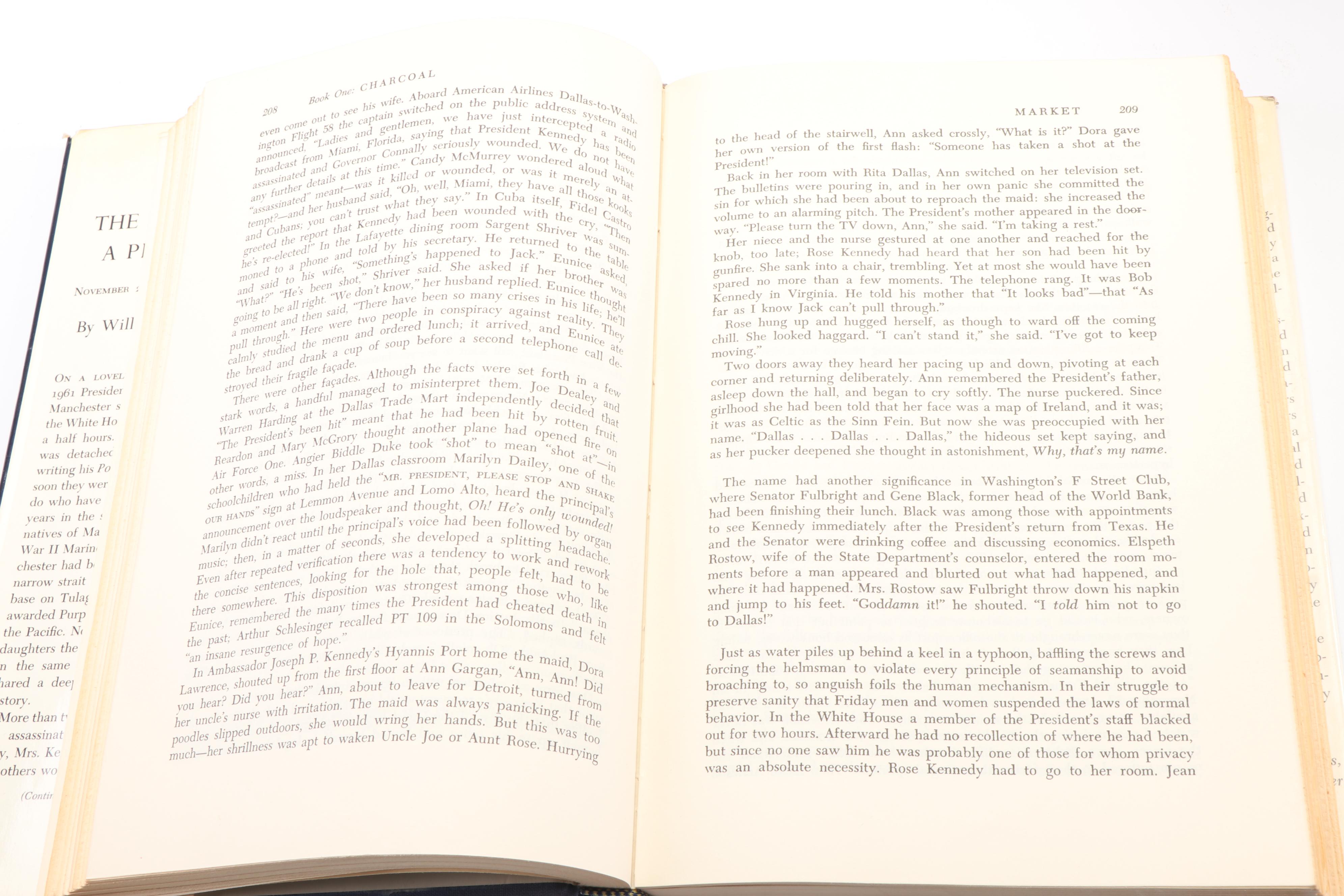 1978 First Edition "In Search of History" and 1960s "The Death of a President"