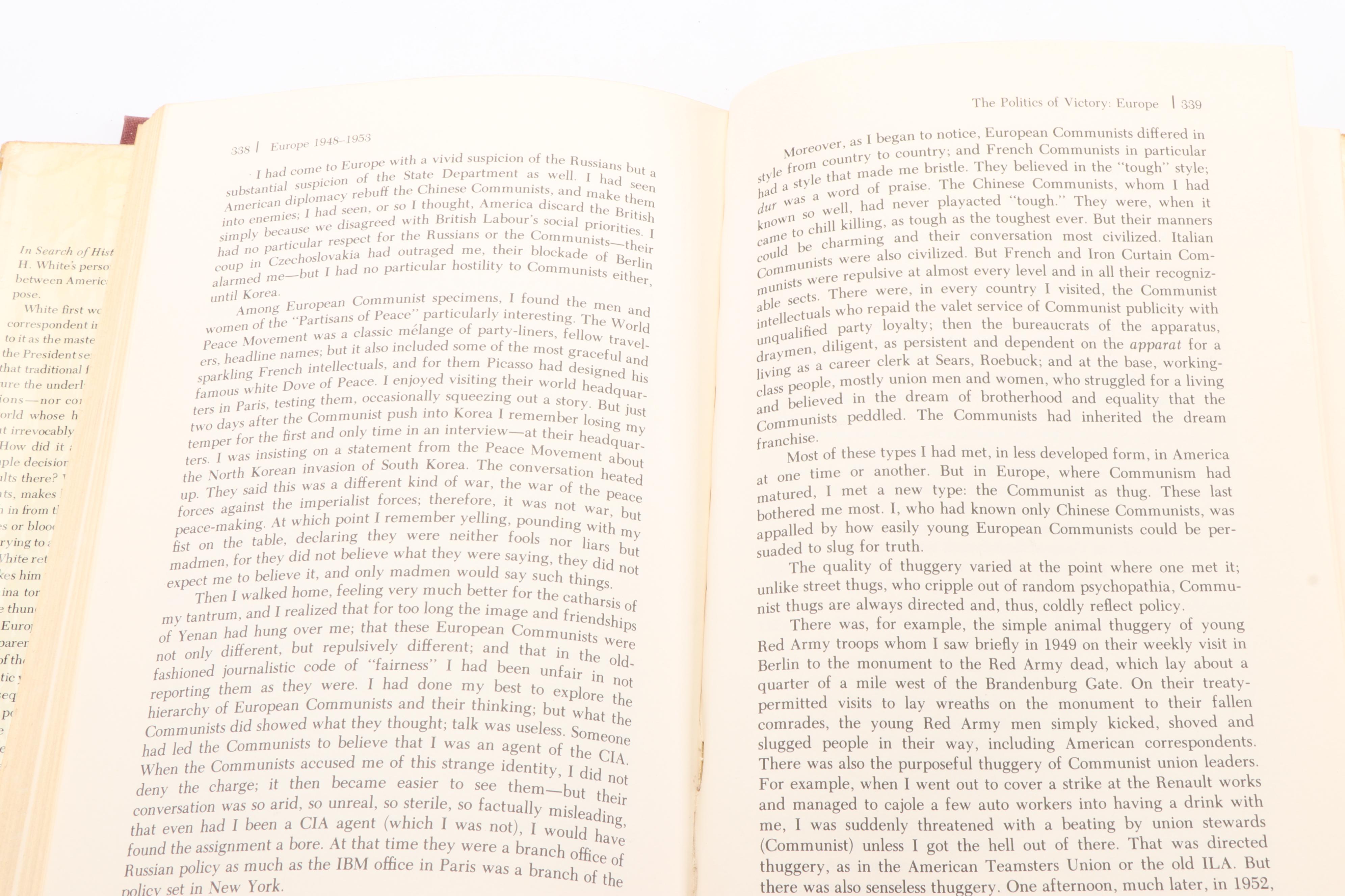 1978 First Edition "In Search of History" and 1960s "The Death of a President"