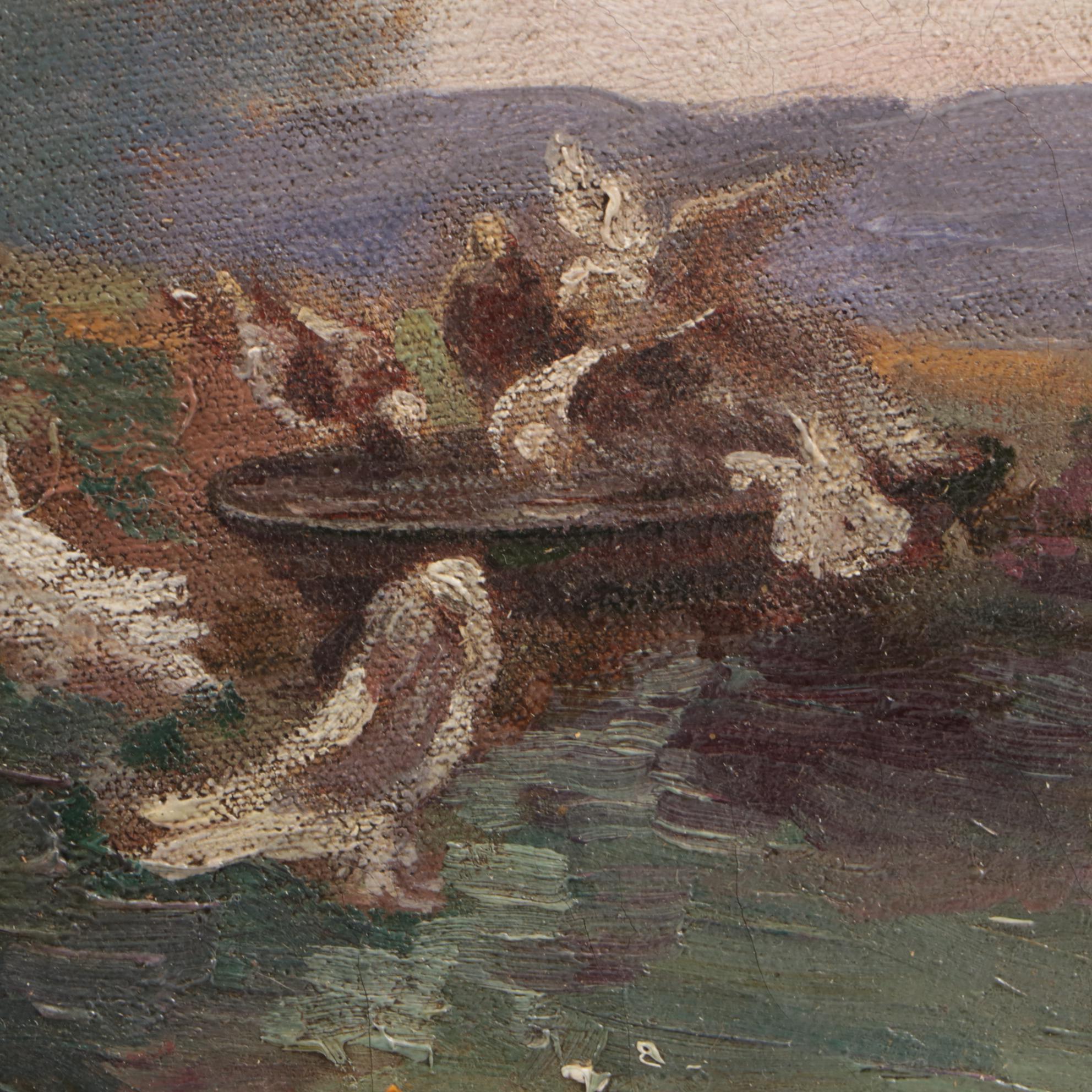 Frederick J. Kurtz Oil Painting "Motherhood"