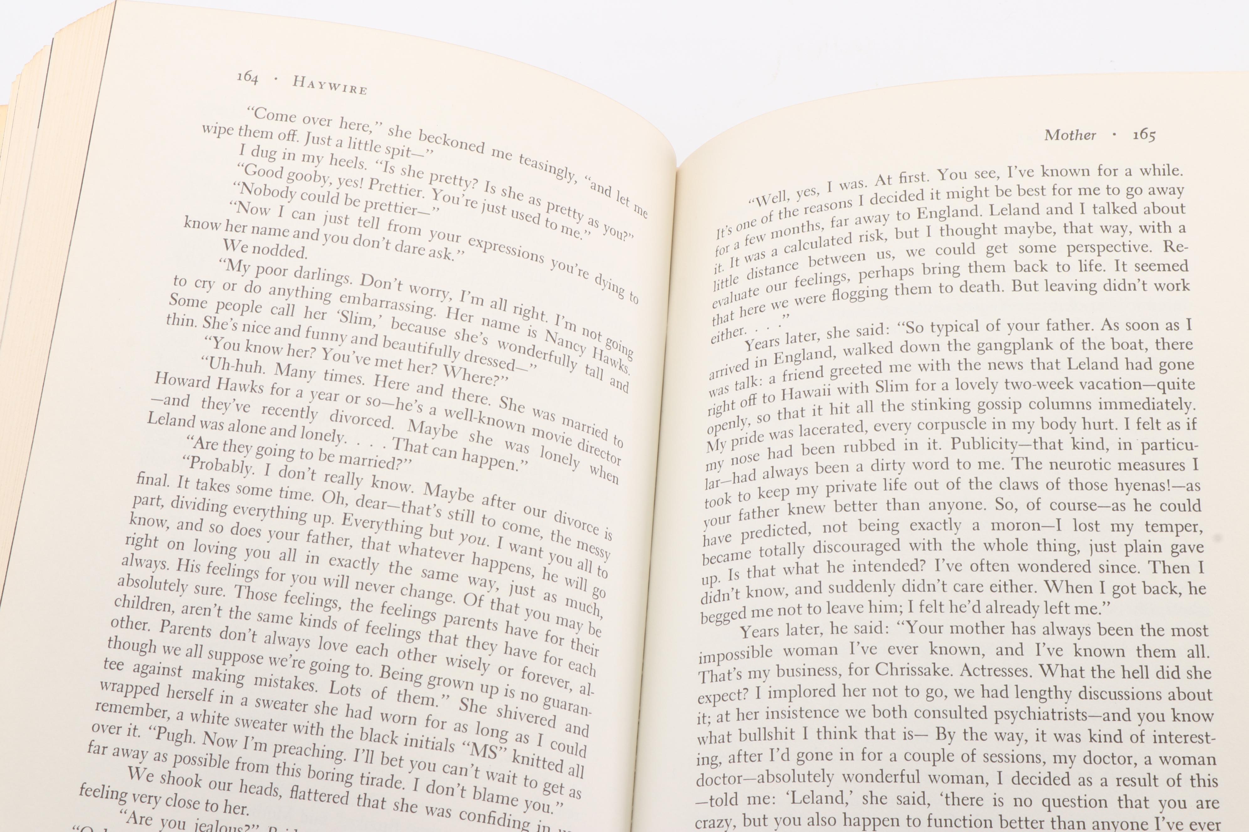 1977 "Haywire" by Brooke Hayward