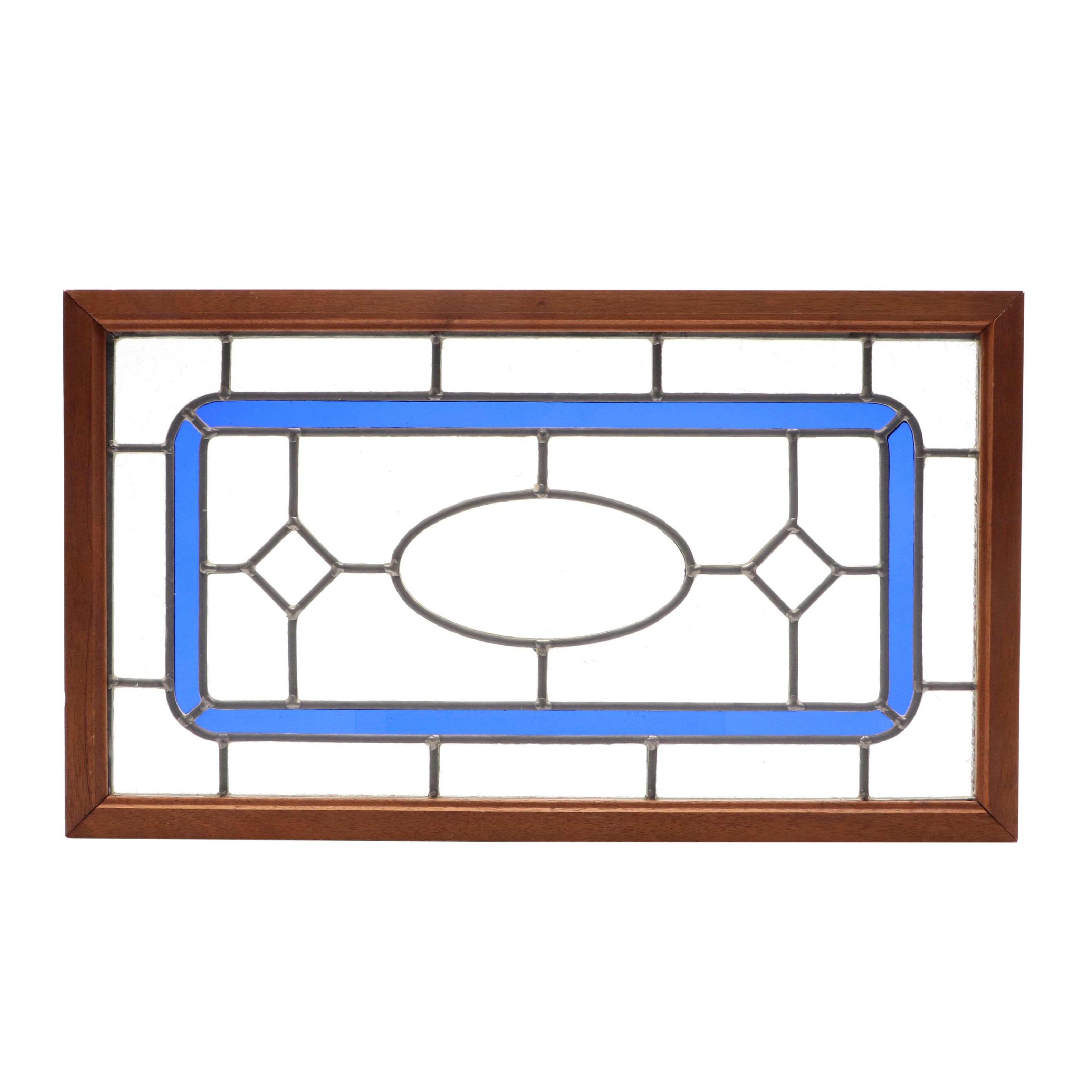 Etched Stained Glass Panel