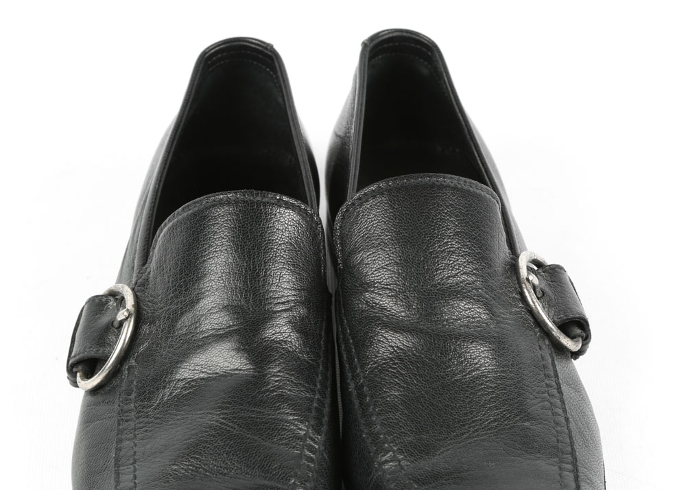 Men's Prada Black Calfskin Loafers