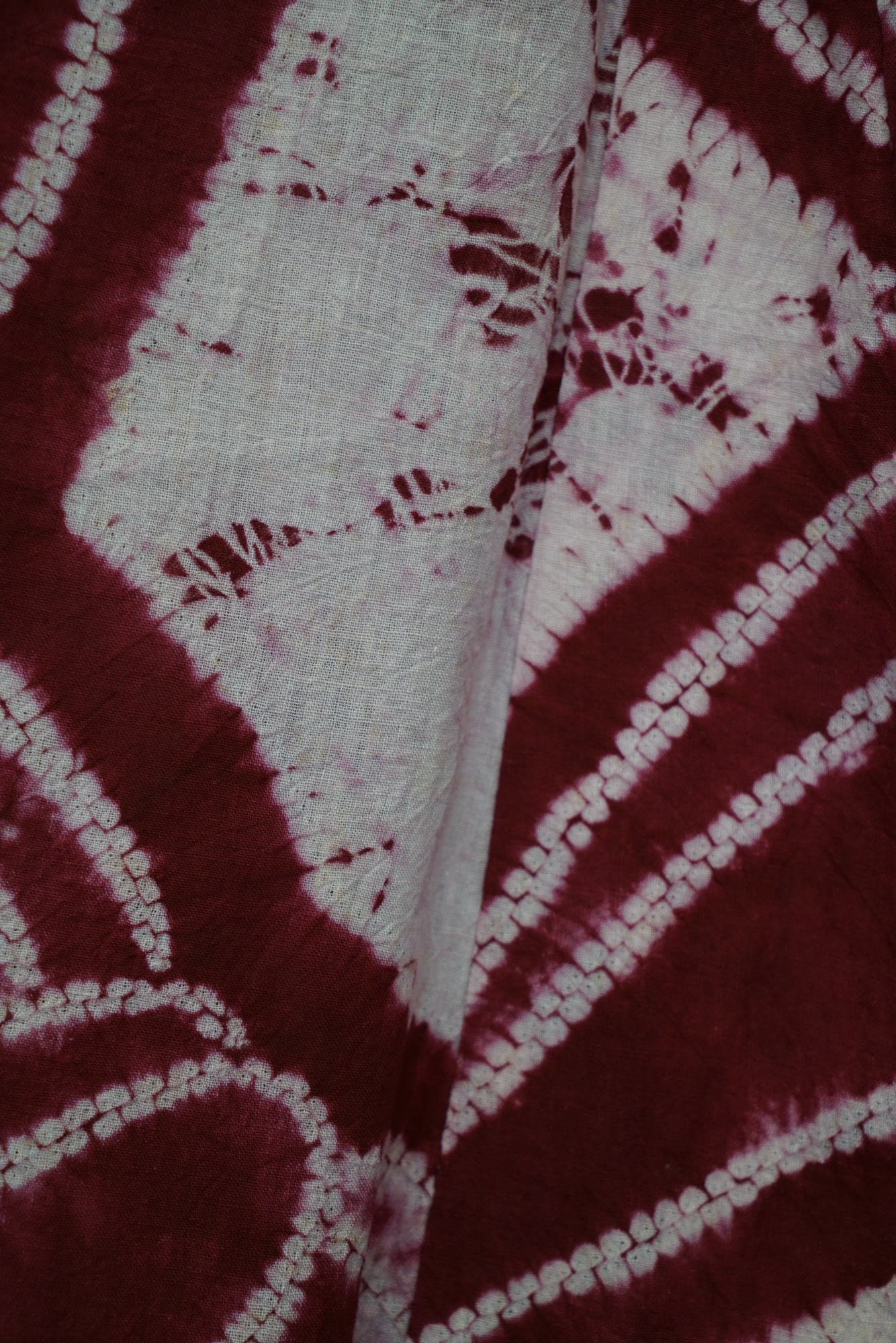 Circa 1870s Antique Japanese Handwoven Cotton Yukata Kimono