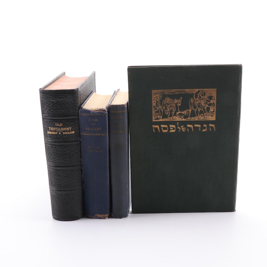 Jewish Prayer Books including "Prayers for the New Year"