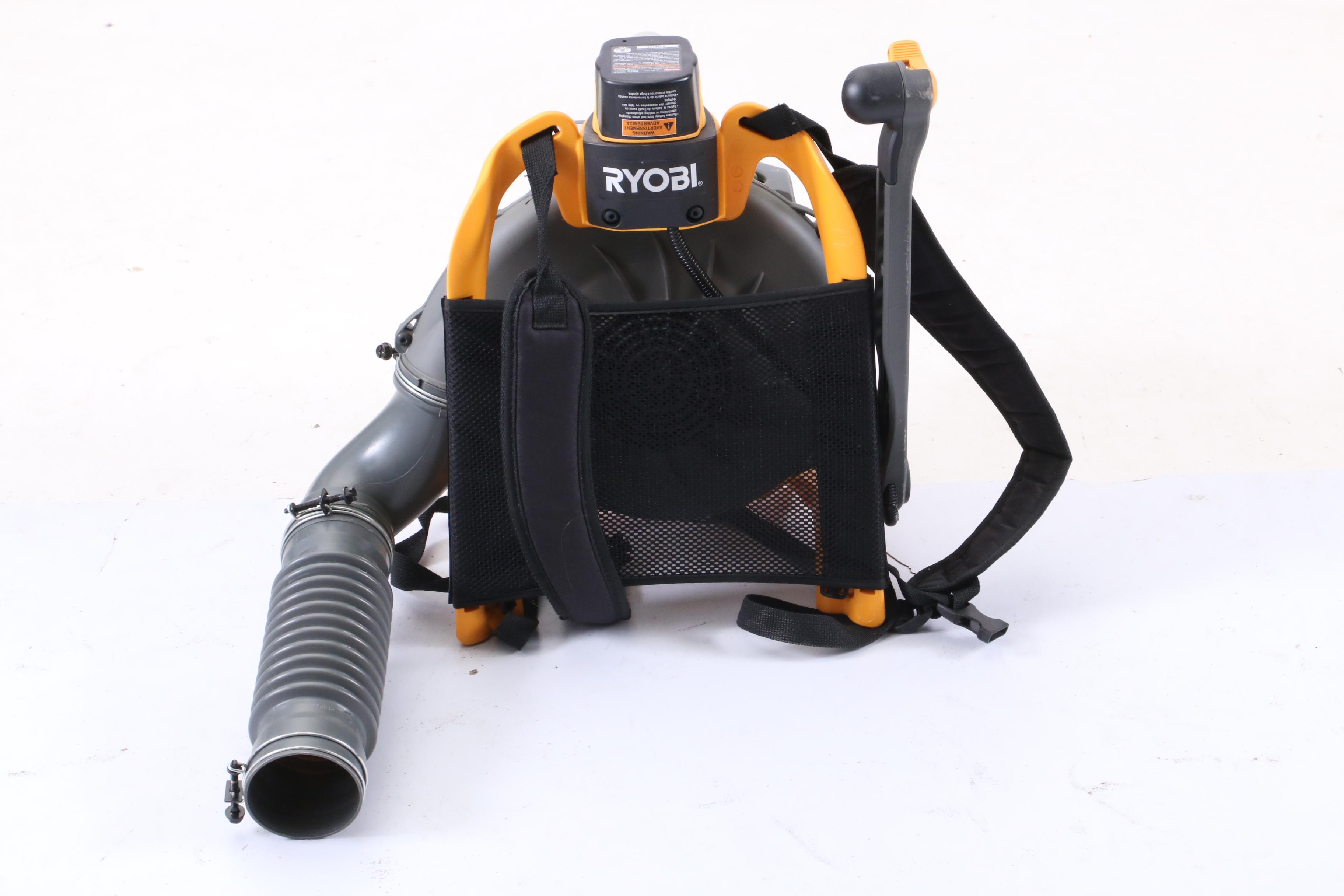 Ryobi 18 Mph Backpack Blower