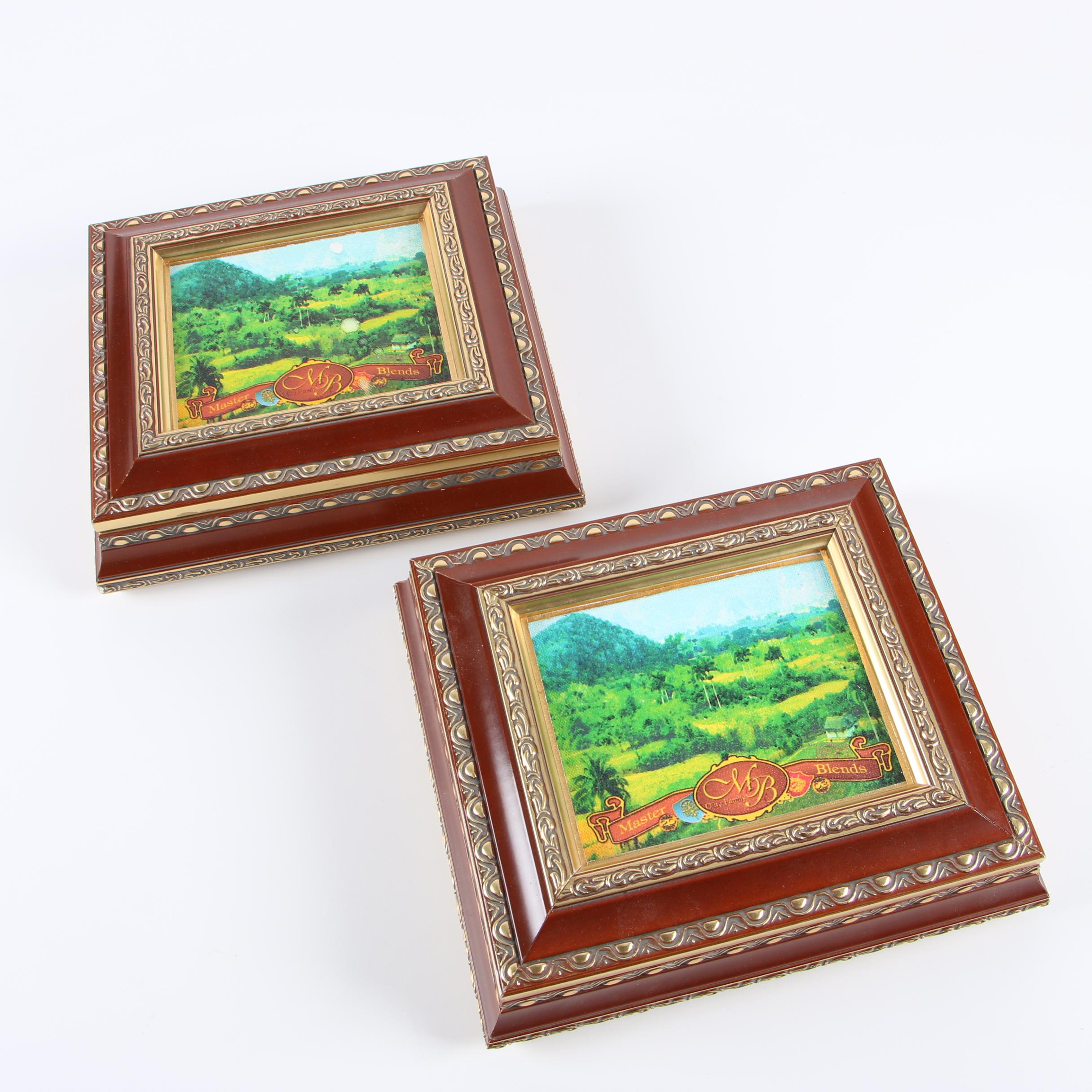 Dunhill and Oliva Family Cigar Boxes