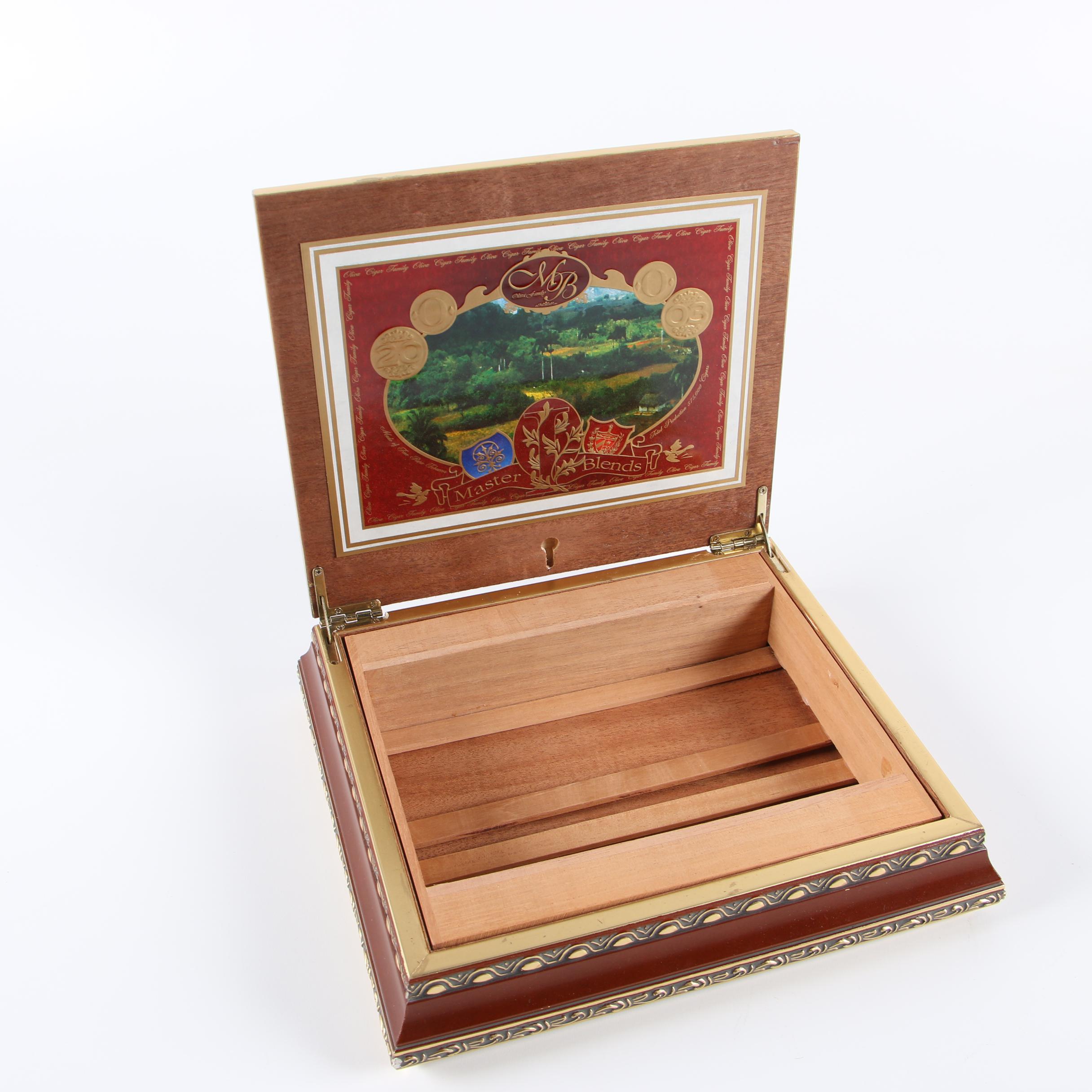 Dunhill and Oliva Family Cigar Boxes