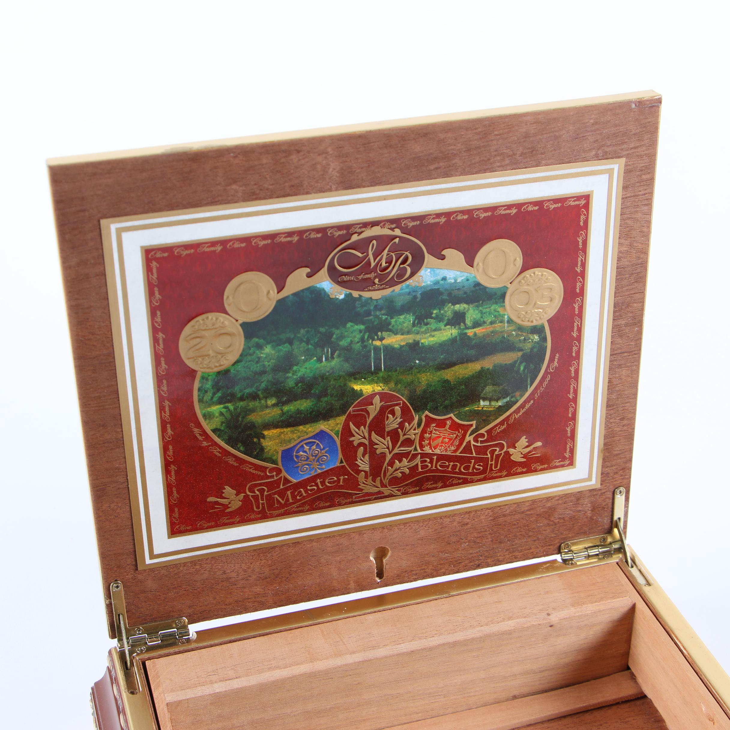 Dunhill and Oliva Family Cigar Boxes