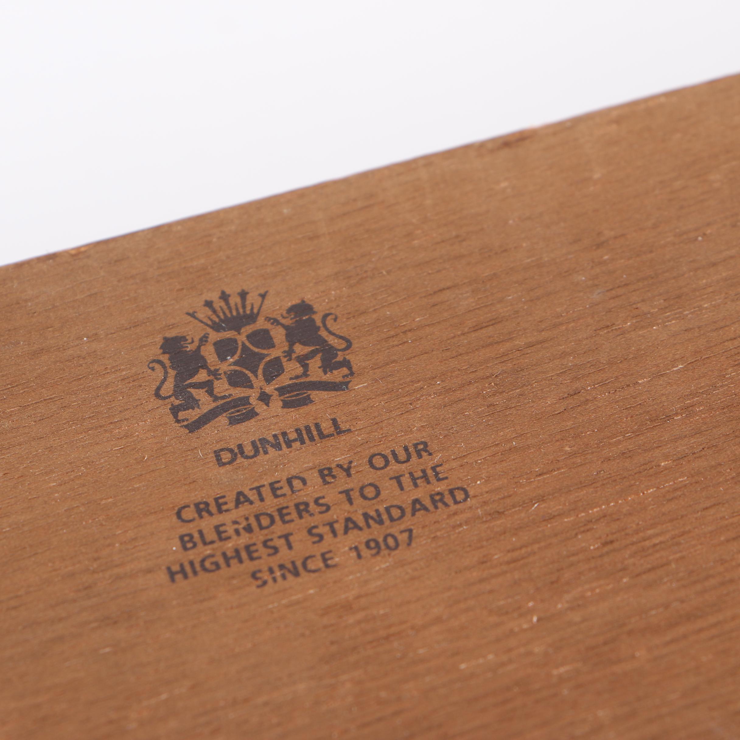 Dunhill and Oliva Family Cigar Boxes