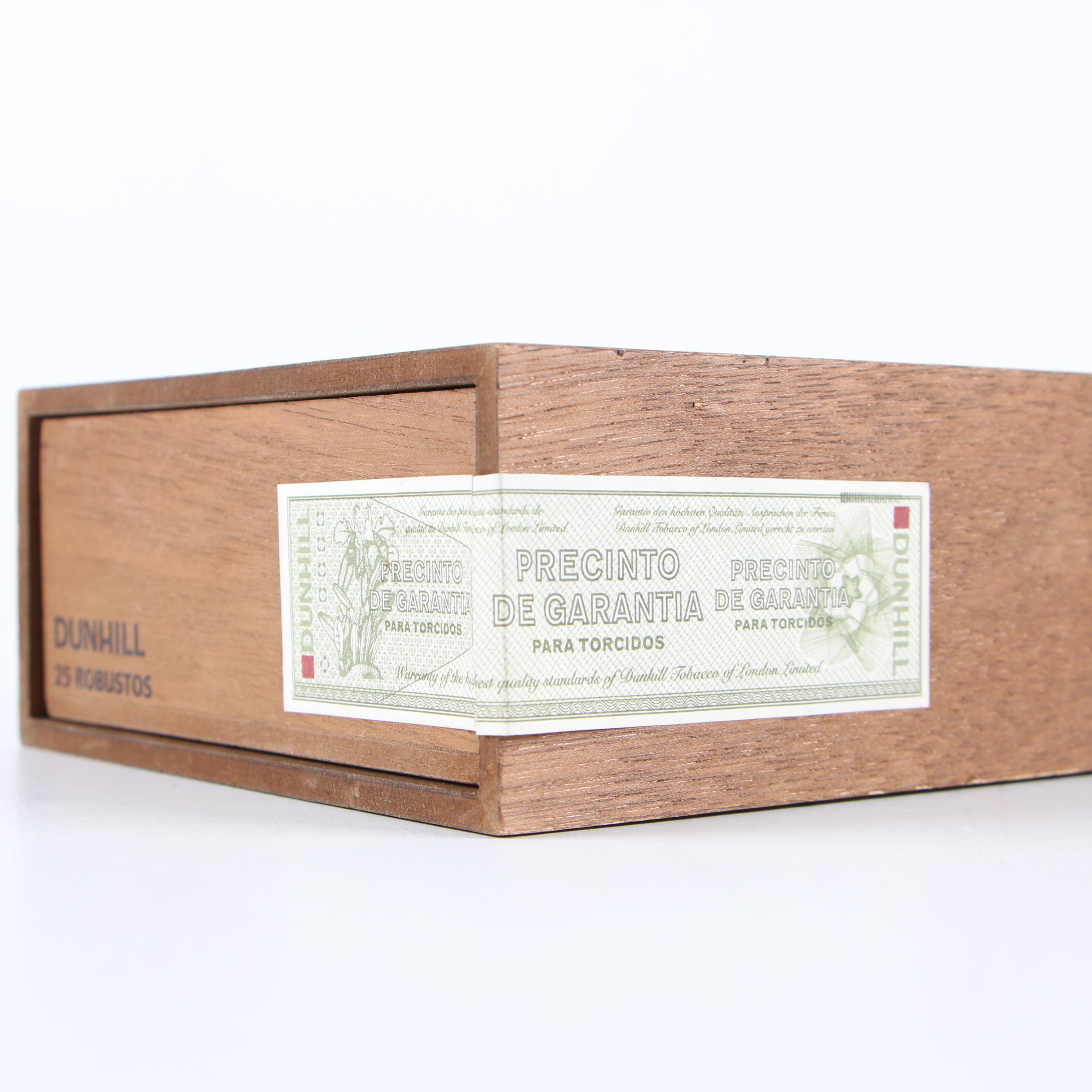 Dunhill and Oliva Family Cigar Boxes
