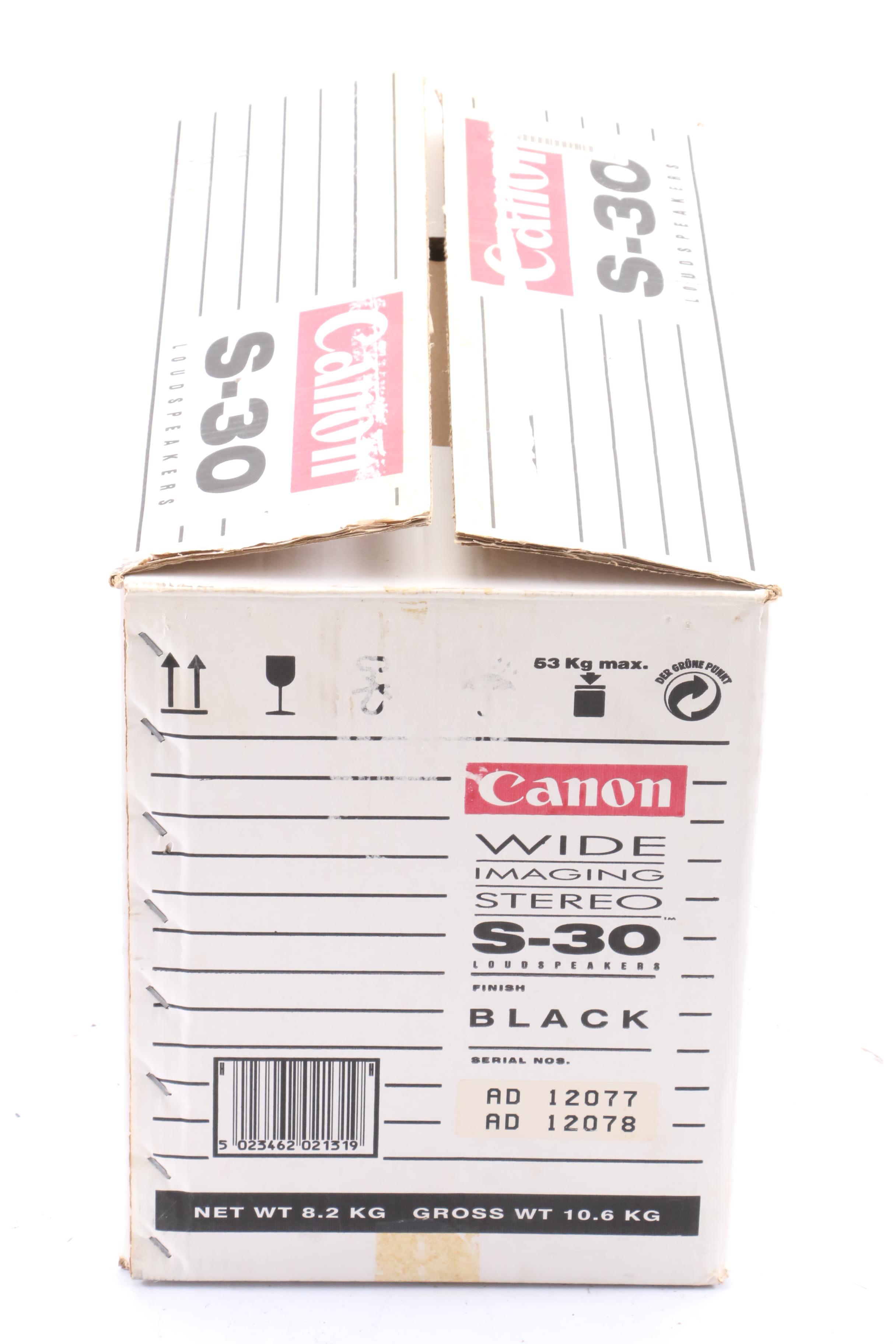 Canon S-30 Wide Imaging Stereo Loudspeakers