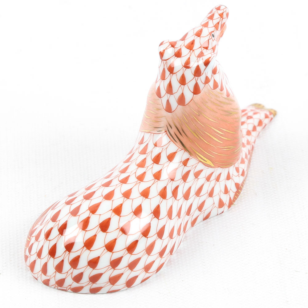 Herend Hungary Porcelain Collie Dog Figurine