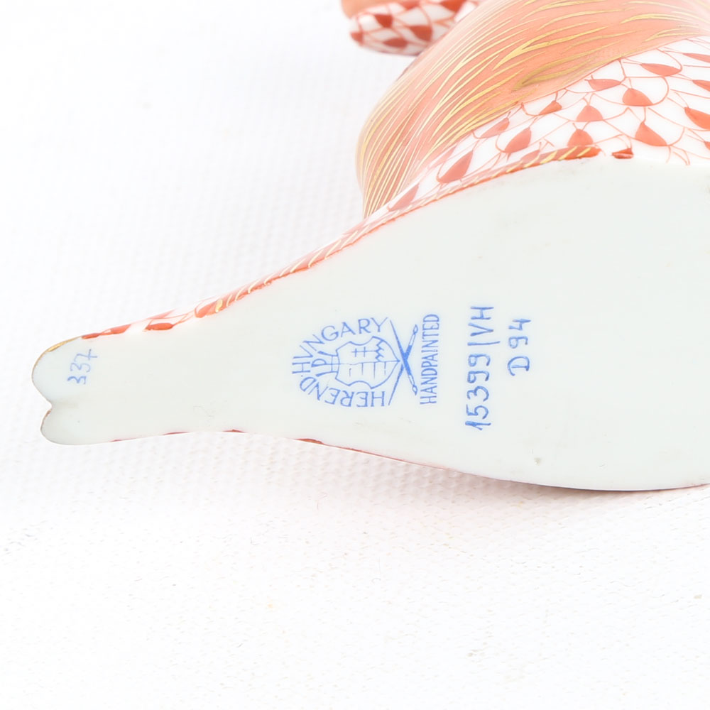 Herend Hungary Porcelain Collie Dog Figurine