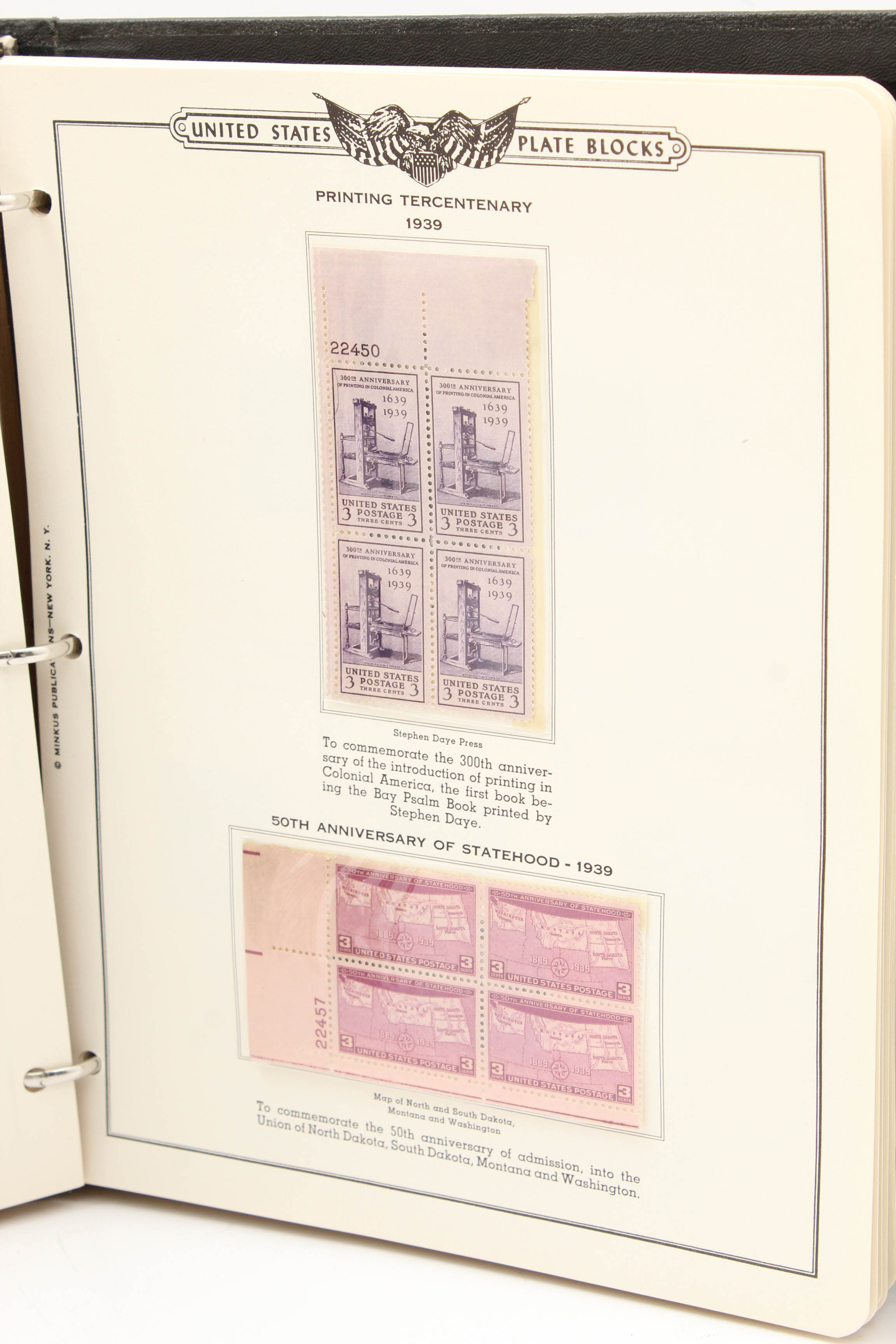 United States Plate Blocks