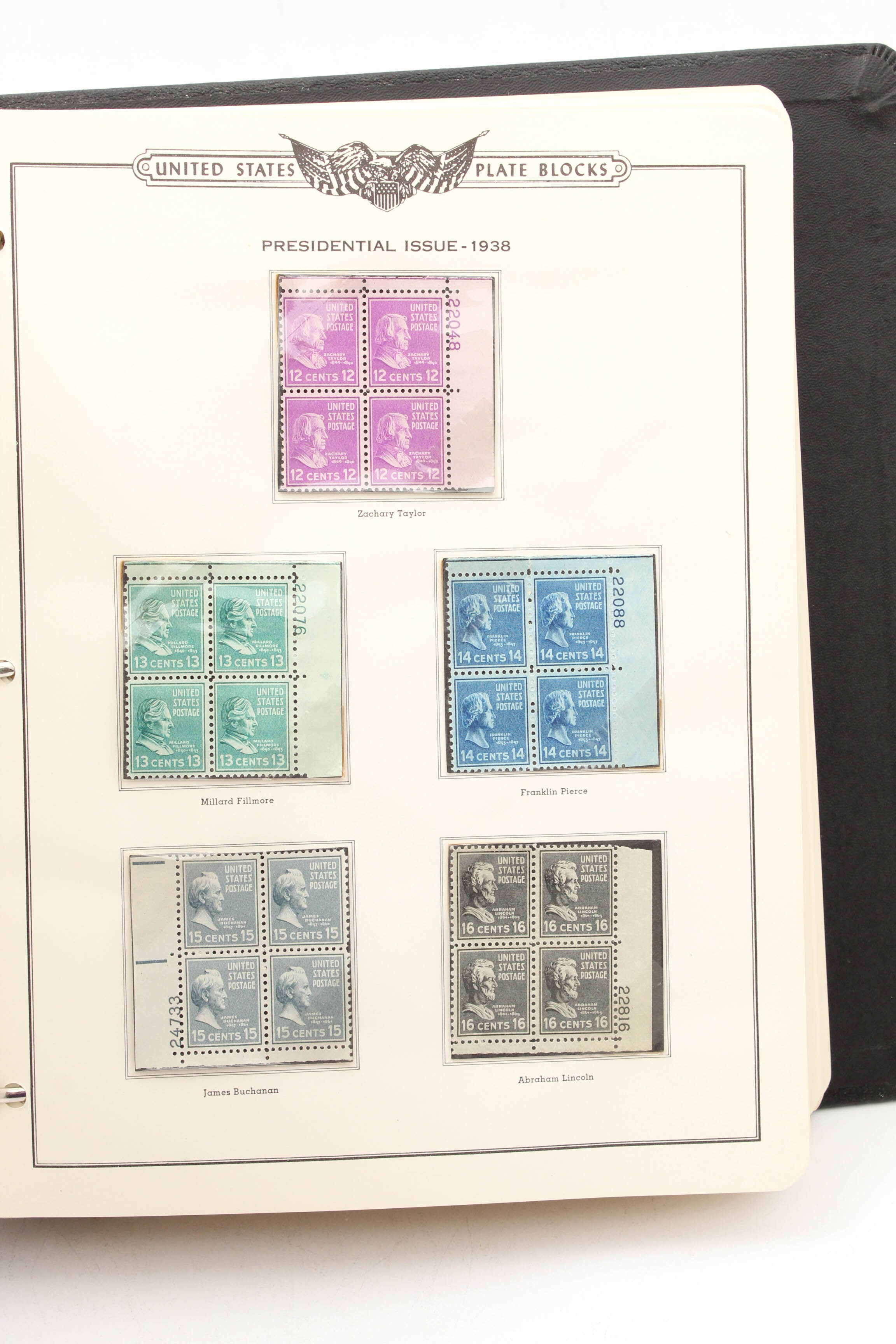 United States Plate Blocks