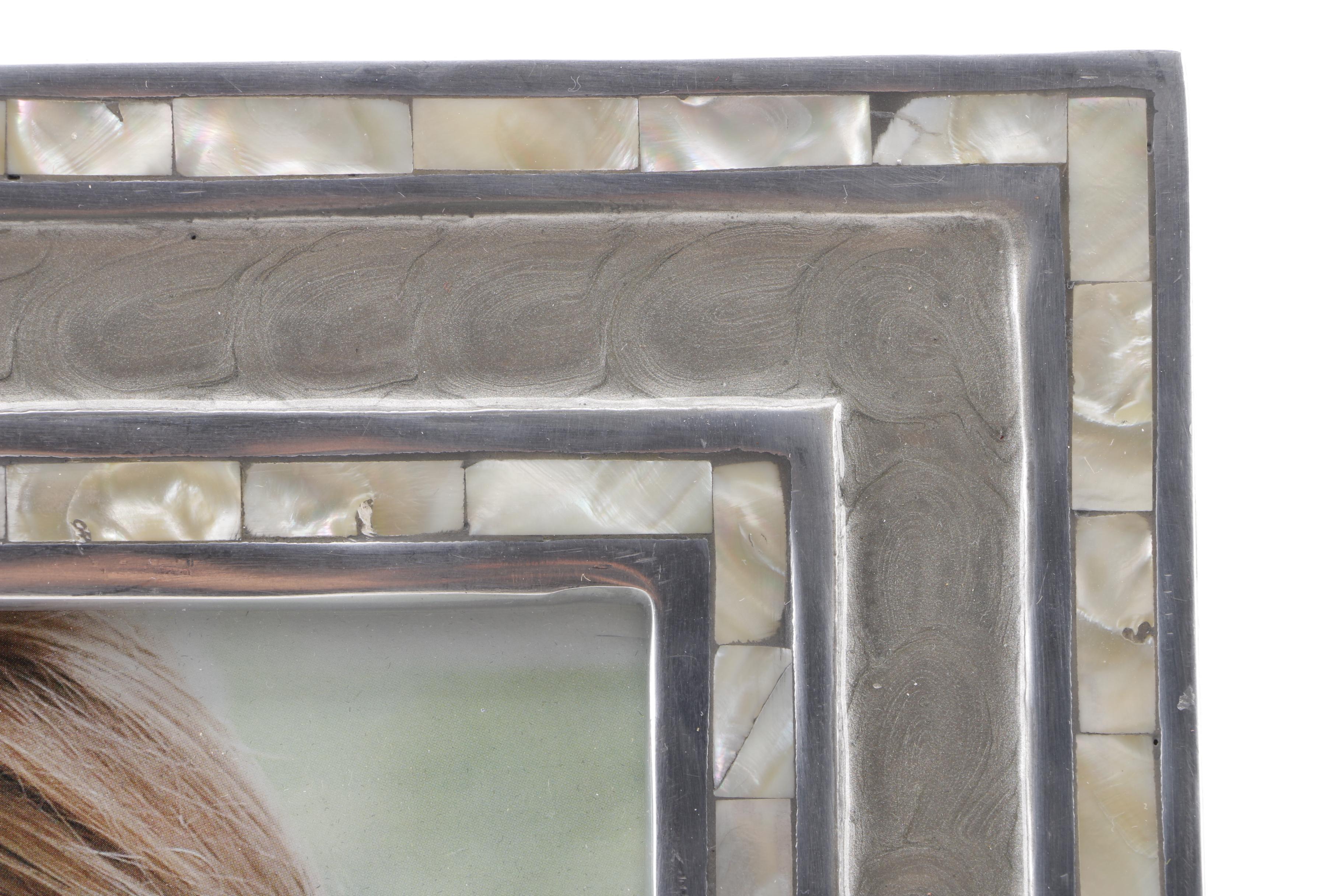 Acrylic and Shell Picture Frame by Bloomingdale's