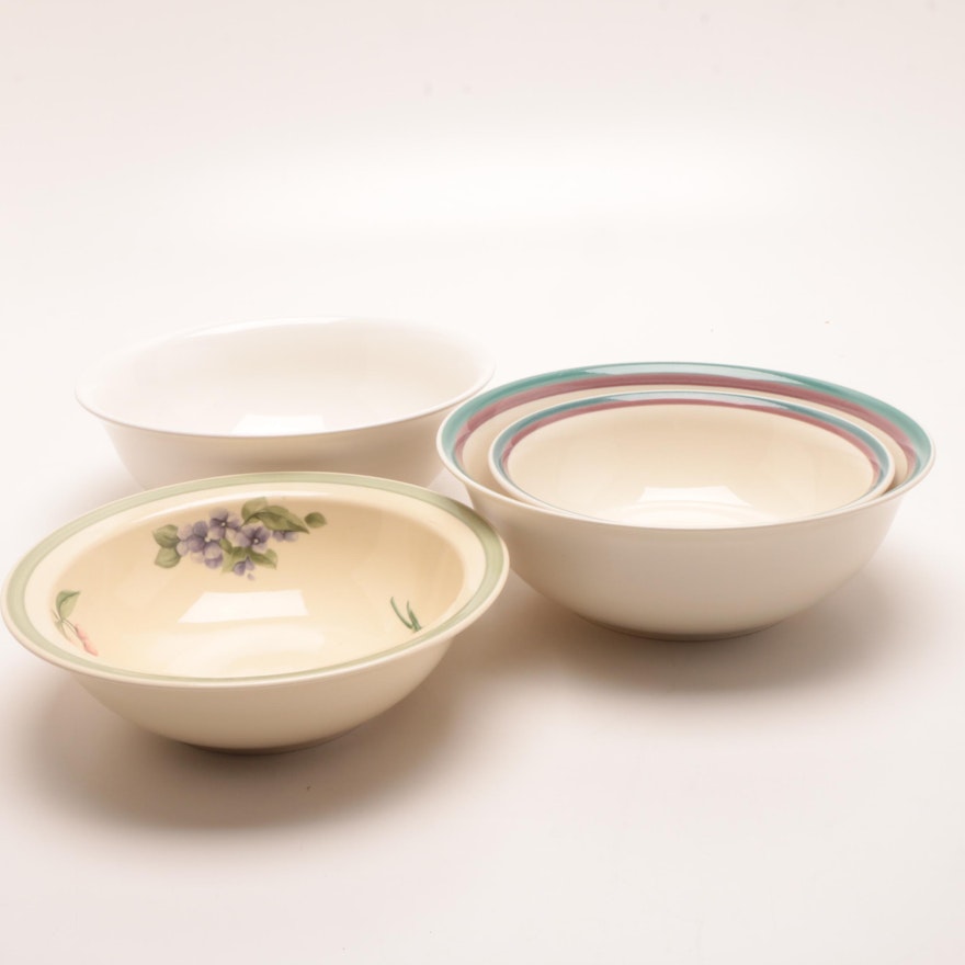 Pfaltzgraff Stoneware Serving Bowls