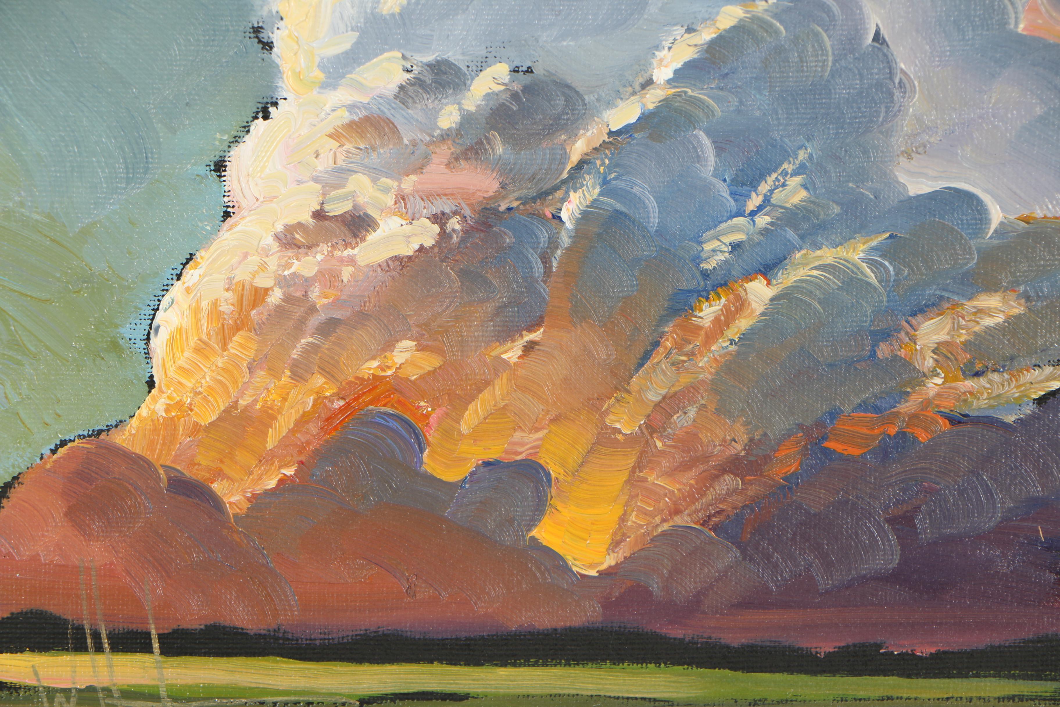 William Hawkins Oil Painting