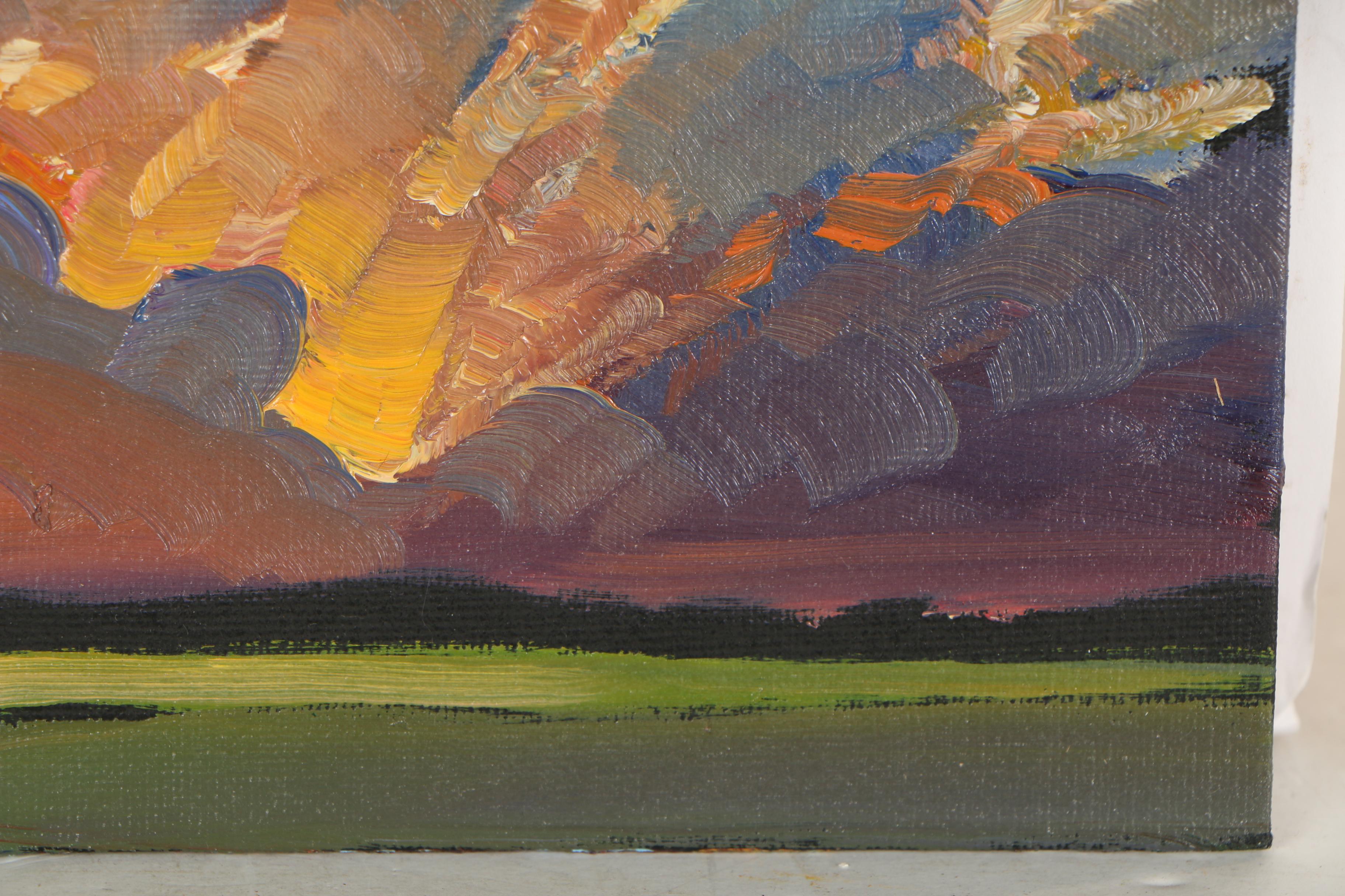 William Hawkins Oil Painting