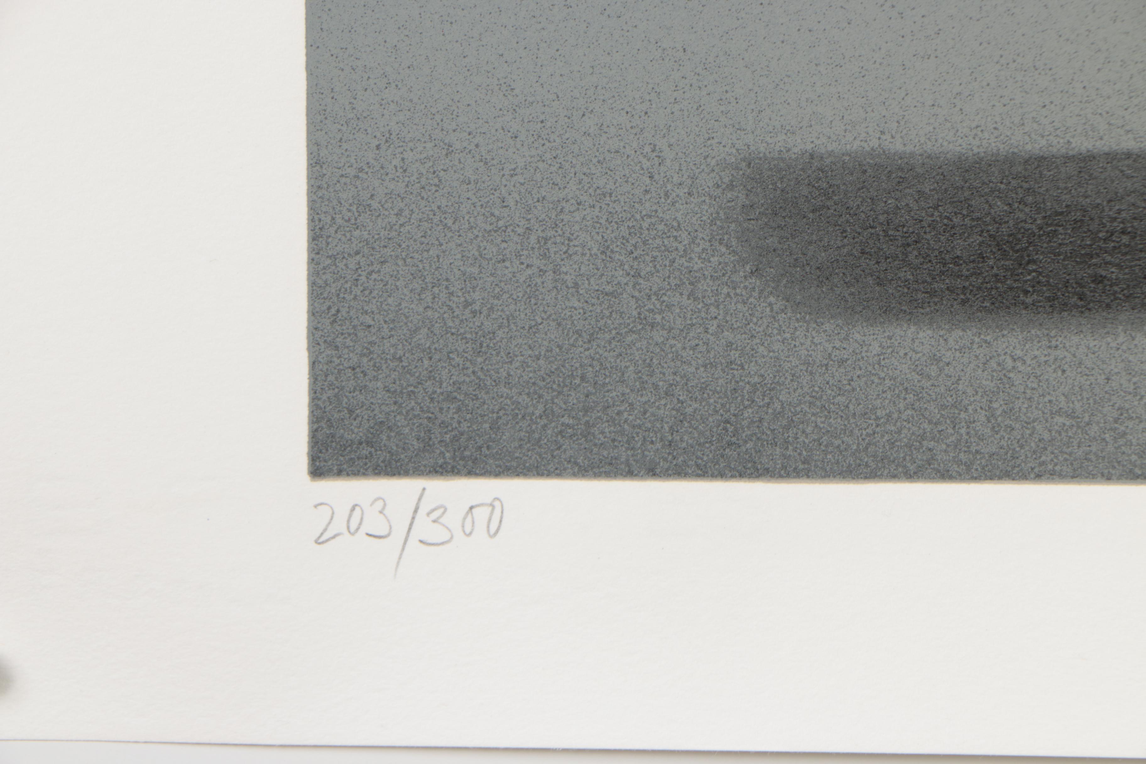 Jan Balet Lithograph "To the Left... The White House"