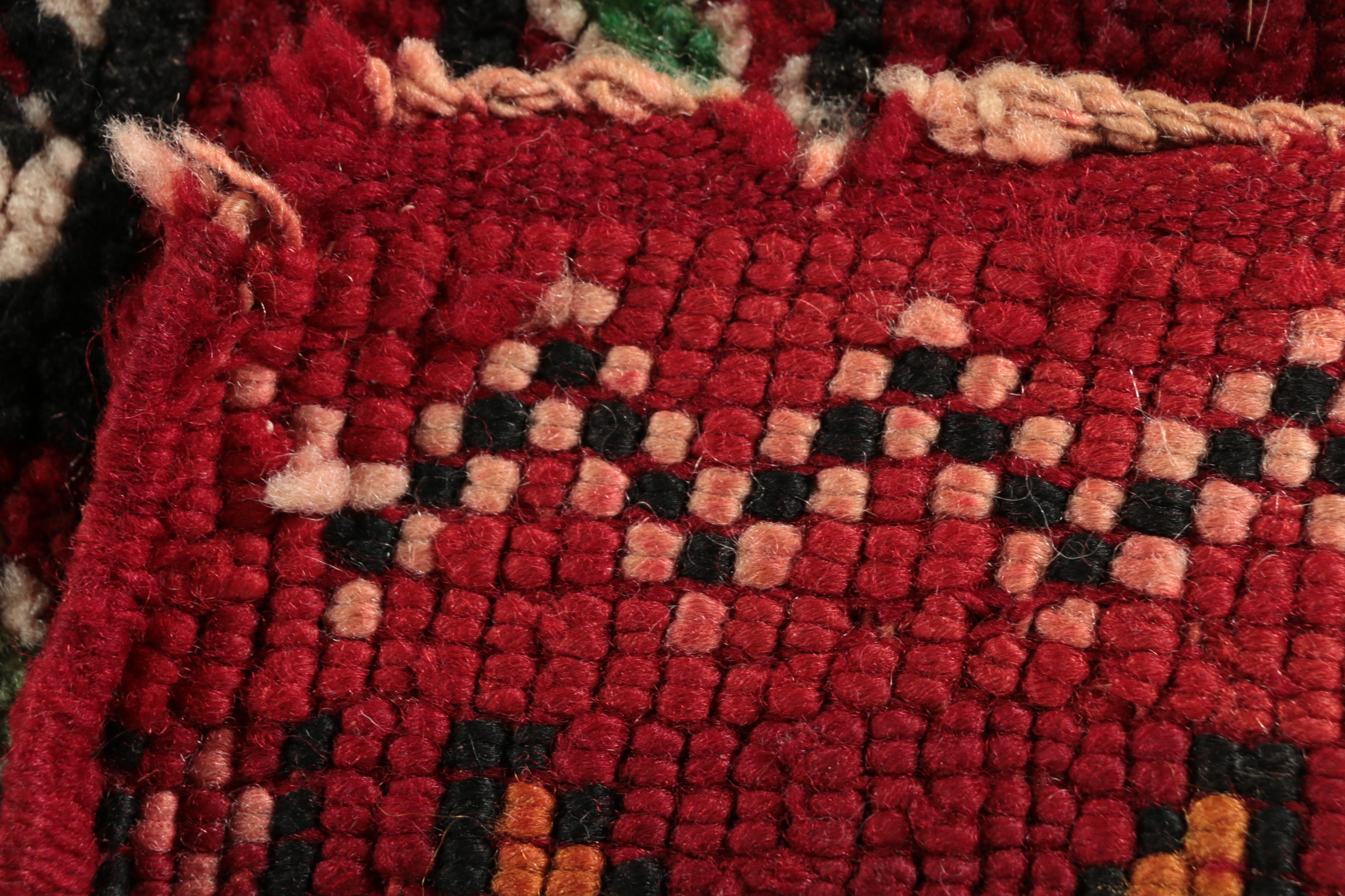 Hand-Knotted Indo-Caucasian Wool Rug