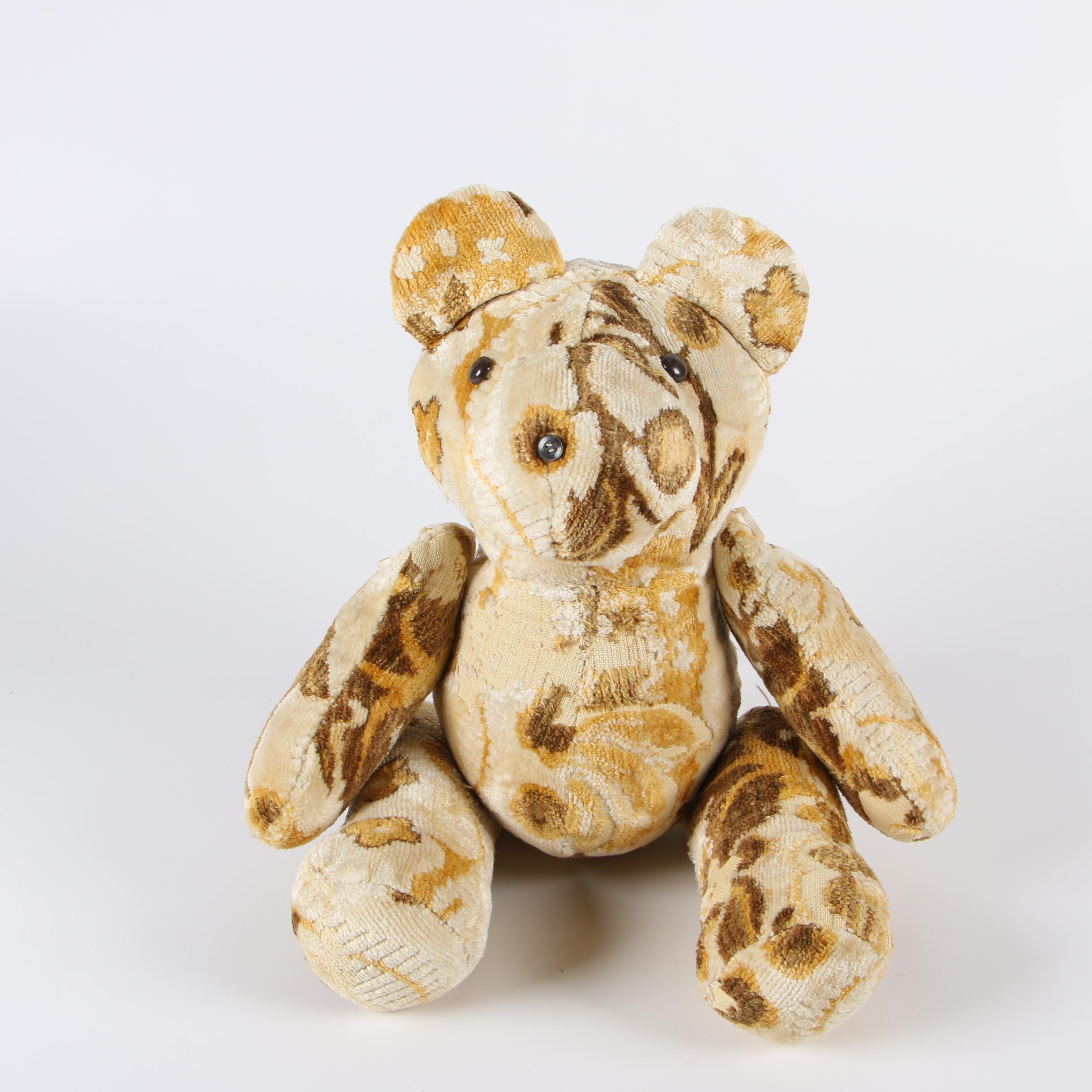 Patchwork Teddy Bears Made From Vintage and Antique Quilts