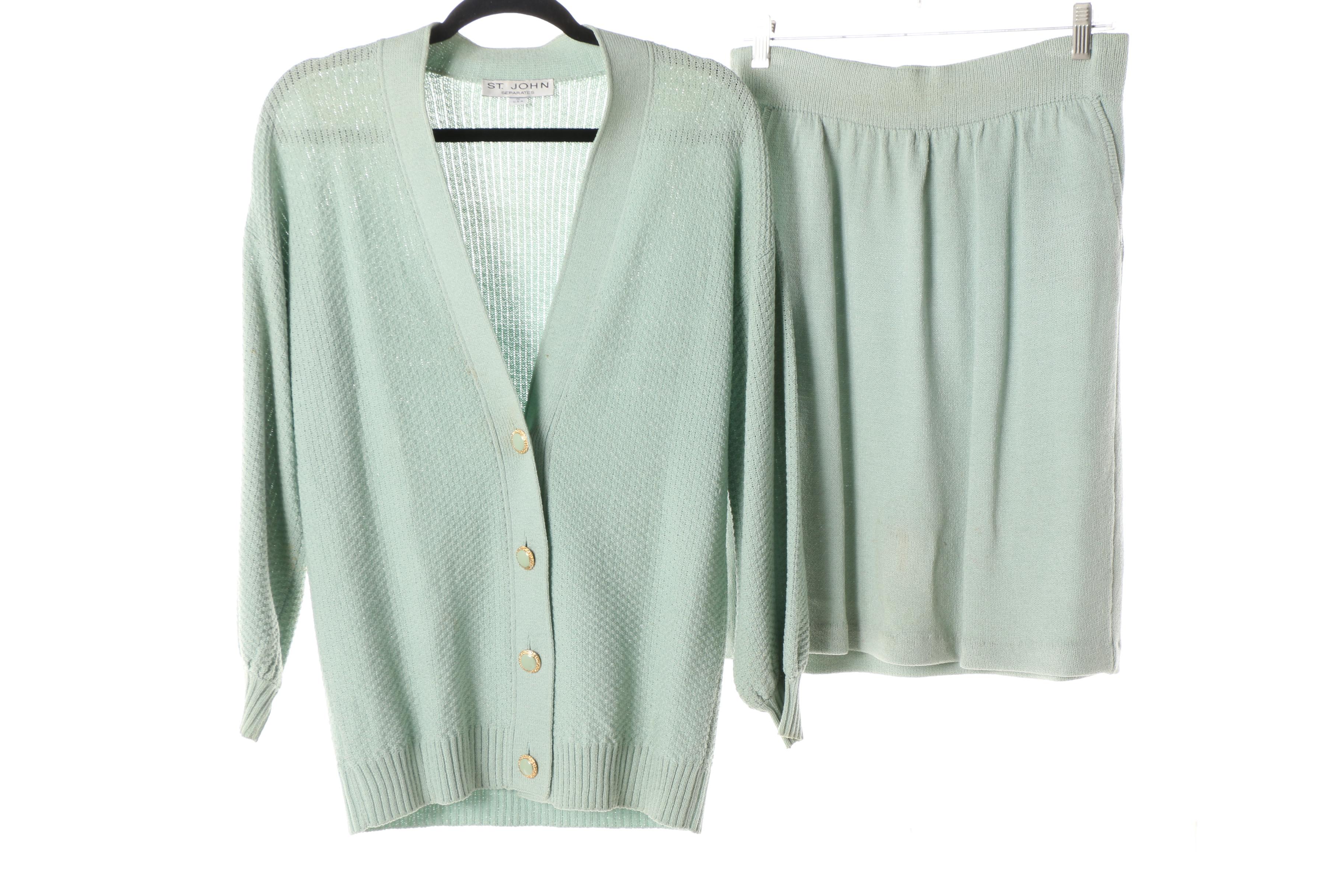 Women's Circa 1980s Vintage Skirt Suits Including St. John and Diane Freis