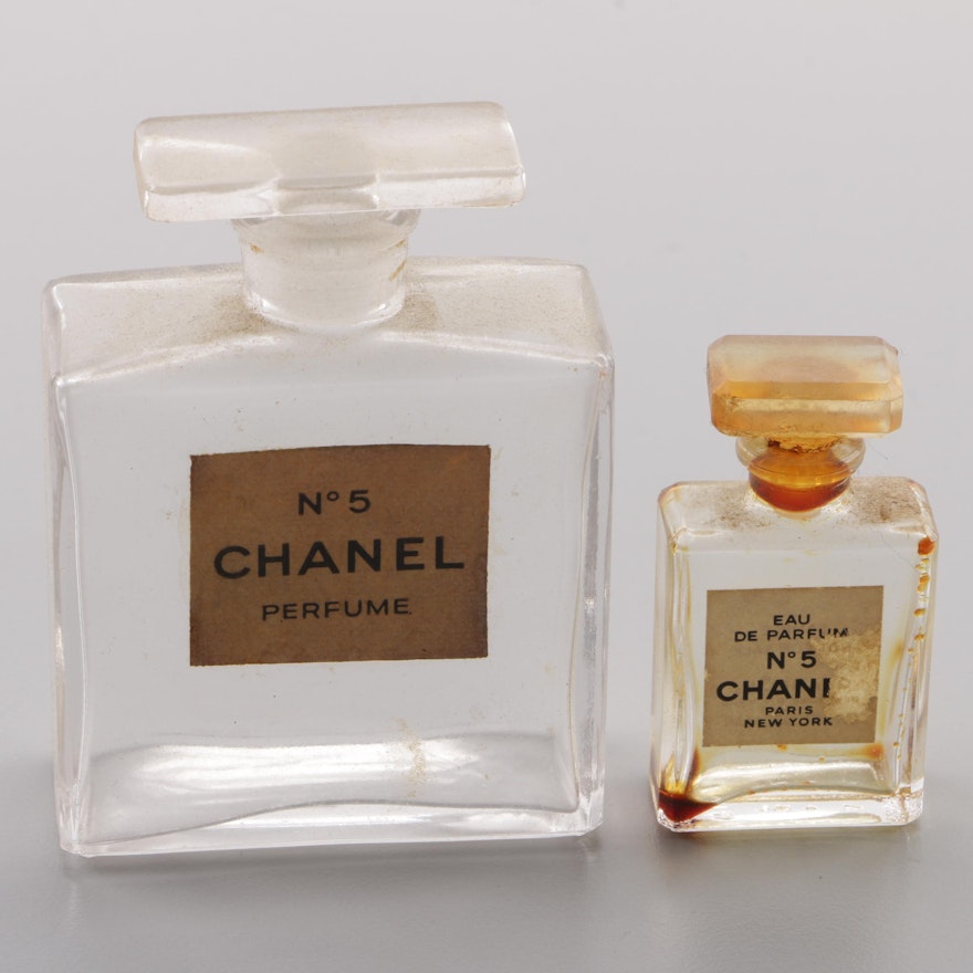 Chanel "No. 5" Perfume Bottles