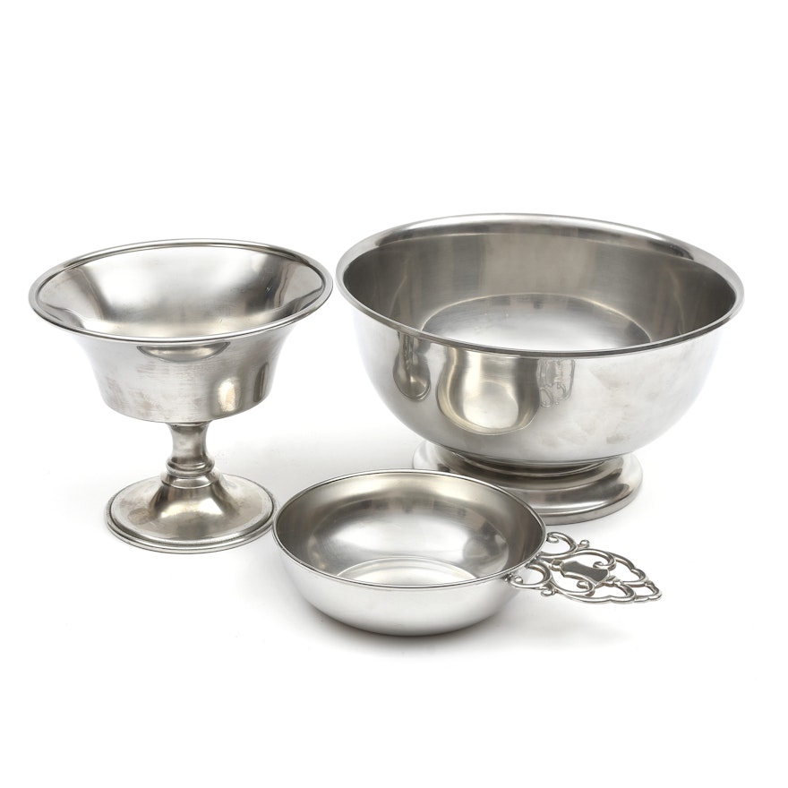 Royal Holland Pewter Bowls