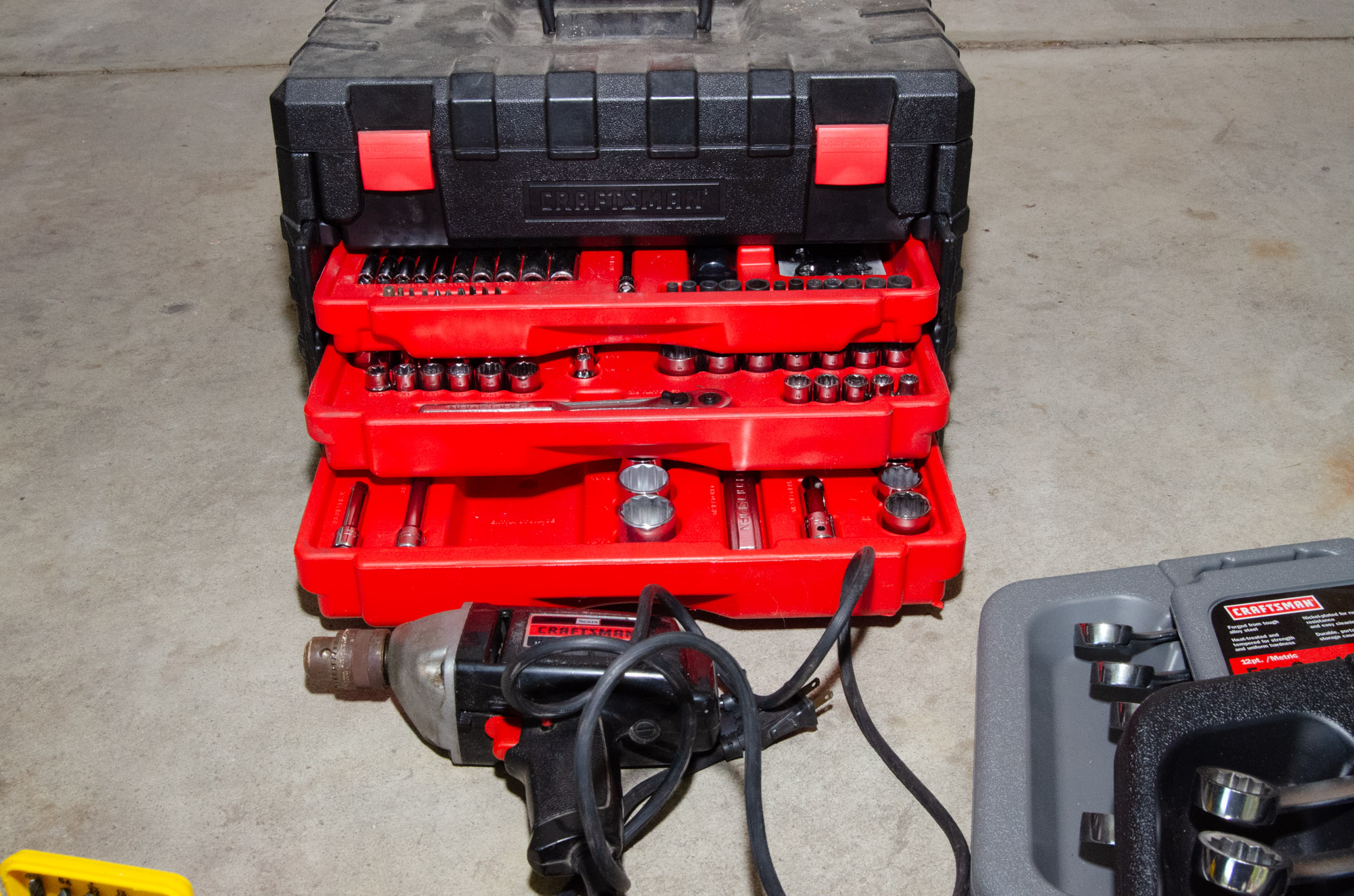 Craftsman Tool Sets and Corded Electric Drill