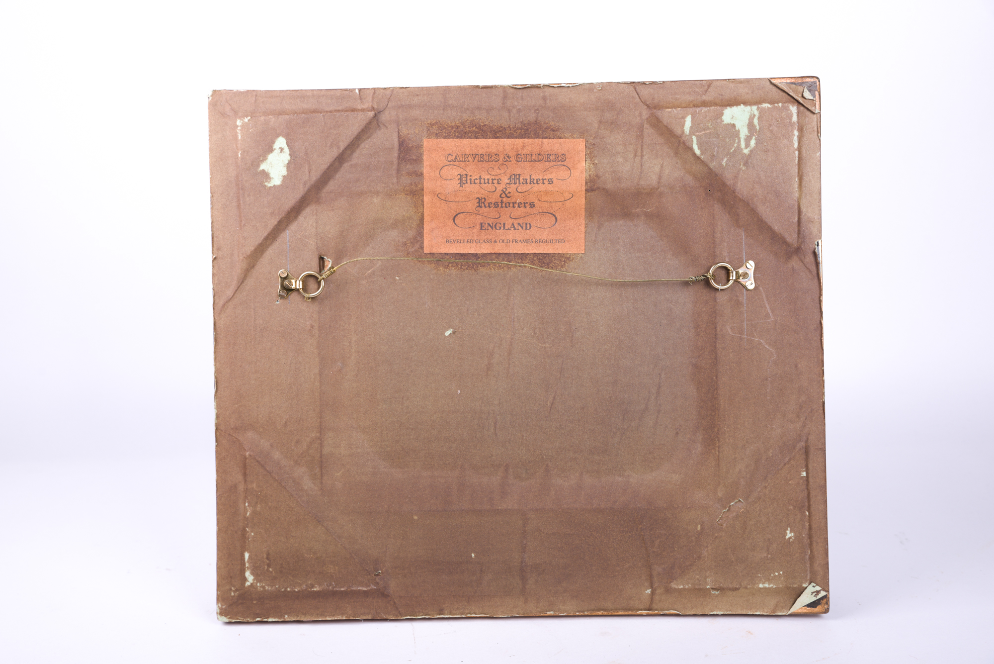 Oil Painting of a Brown Horse