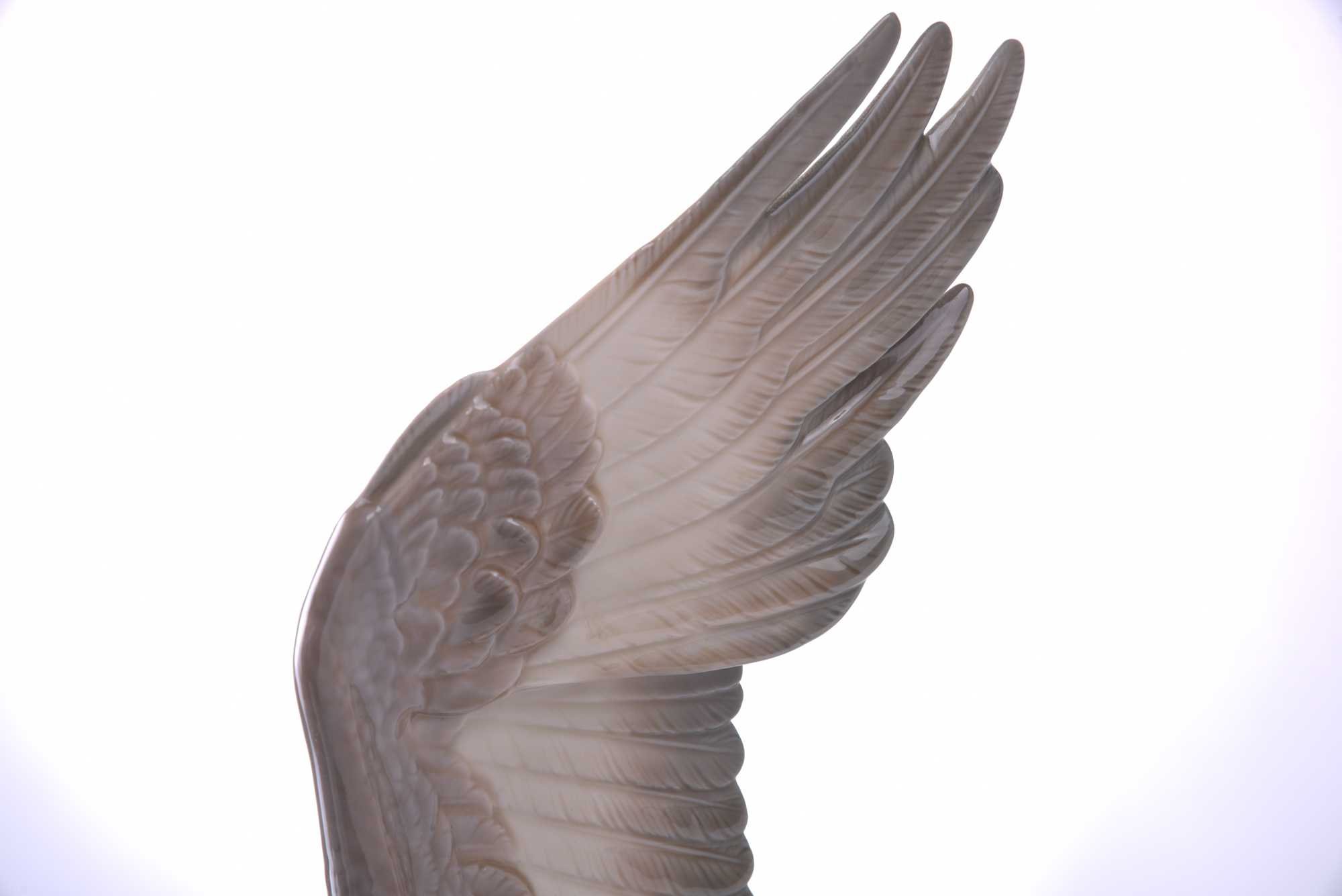 Lladró Signed "Freedom Eagle" Porcelain Sculpture, 1989