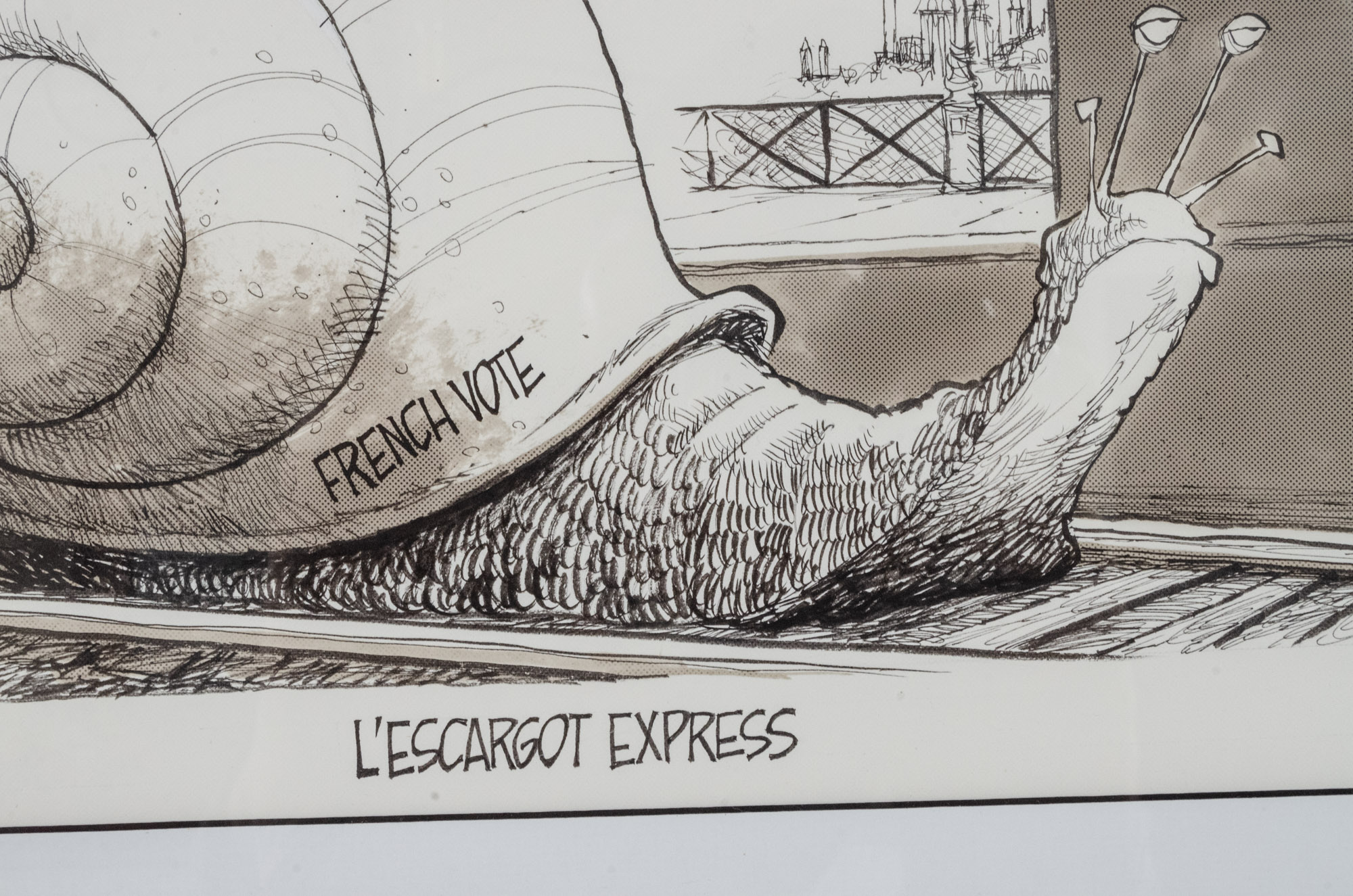 Jim Borgman 1992 Ink Cartoon Illustration Prototype