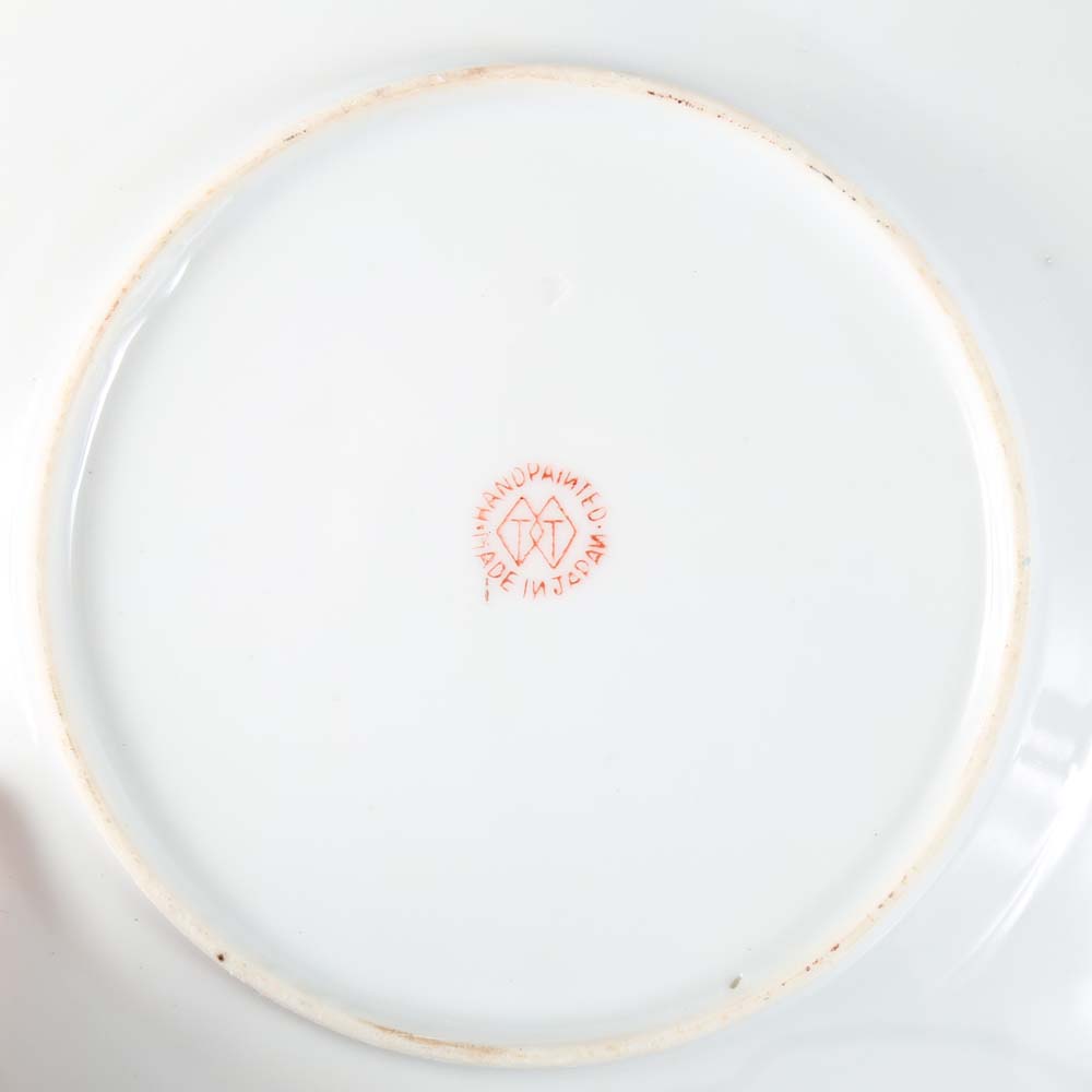 Vintage Japanese Moriage Dragonware Porcelain Tea Set