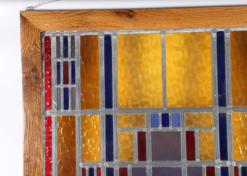 Contemporary Stained Glass Panel