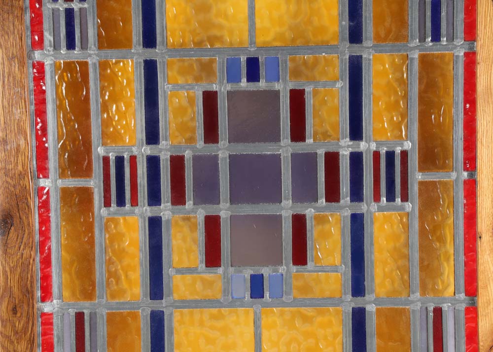 Contemporary Stained Glass Panel