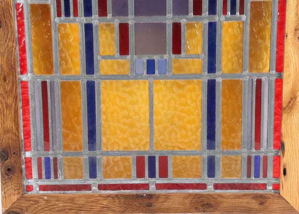 Contemporary Stained Glass Panel