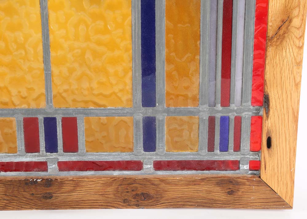Contemporary Stained Glass Panel