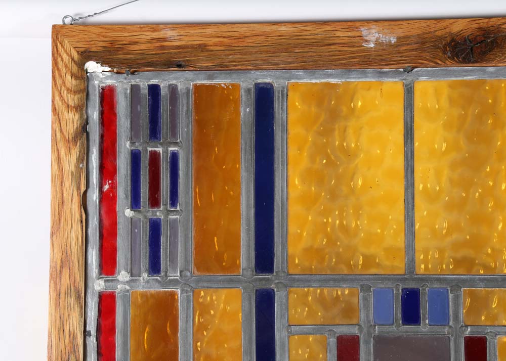 Contemporary Stained Glass Panel